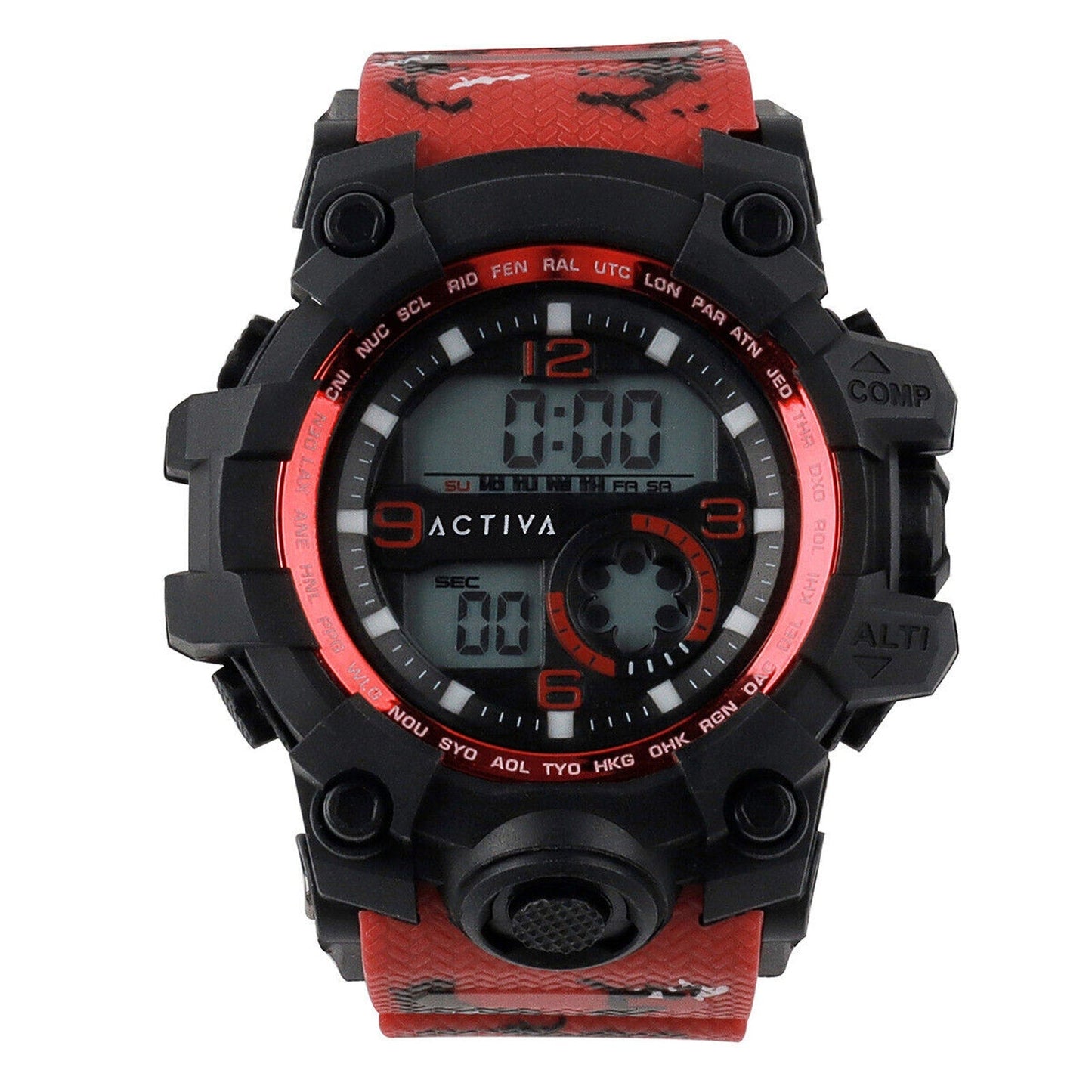 Activa X Invicta Men's Watch - 54.5mm, Red (ACW435-001) Invicta
