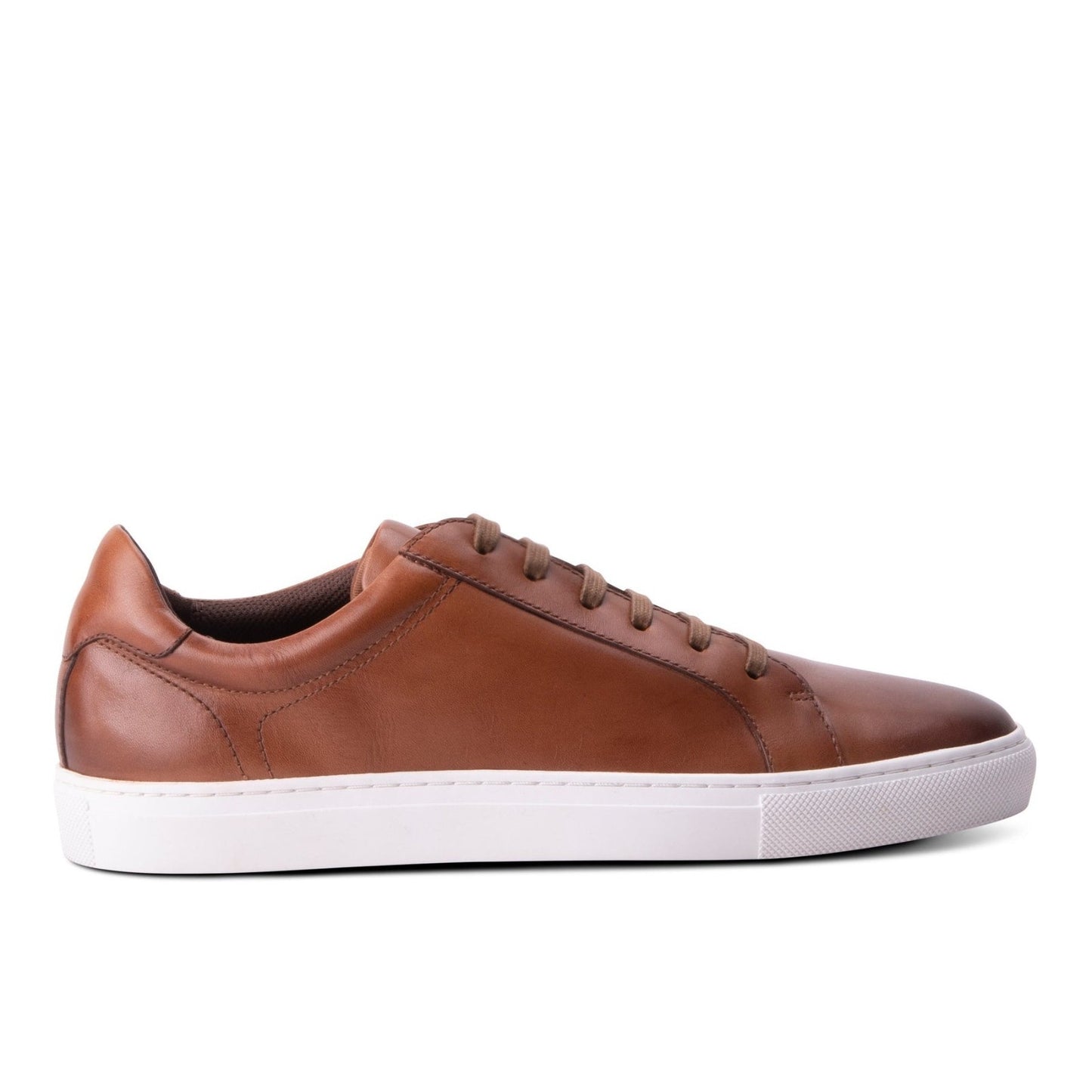 Winthrop Clay Leather Low Top Sneakers Shoes Men's Cognac Size US 11