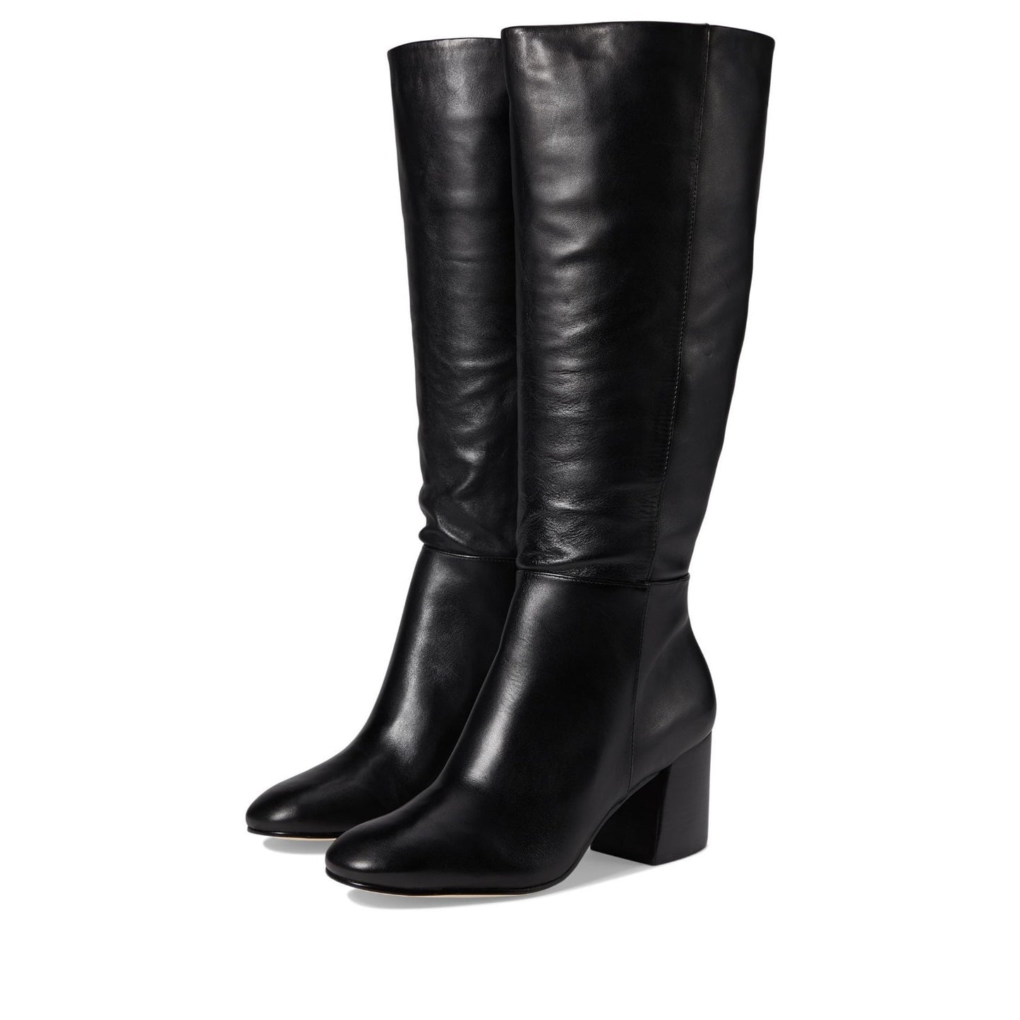 Bernardo Norma Women's Boot Black Leather Antique Calf 8 M