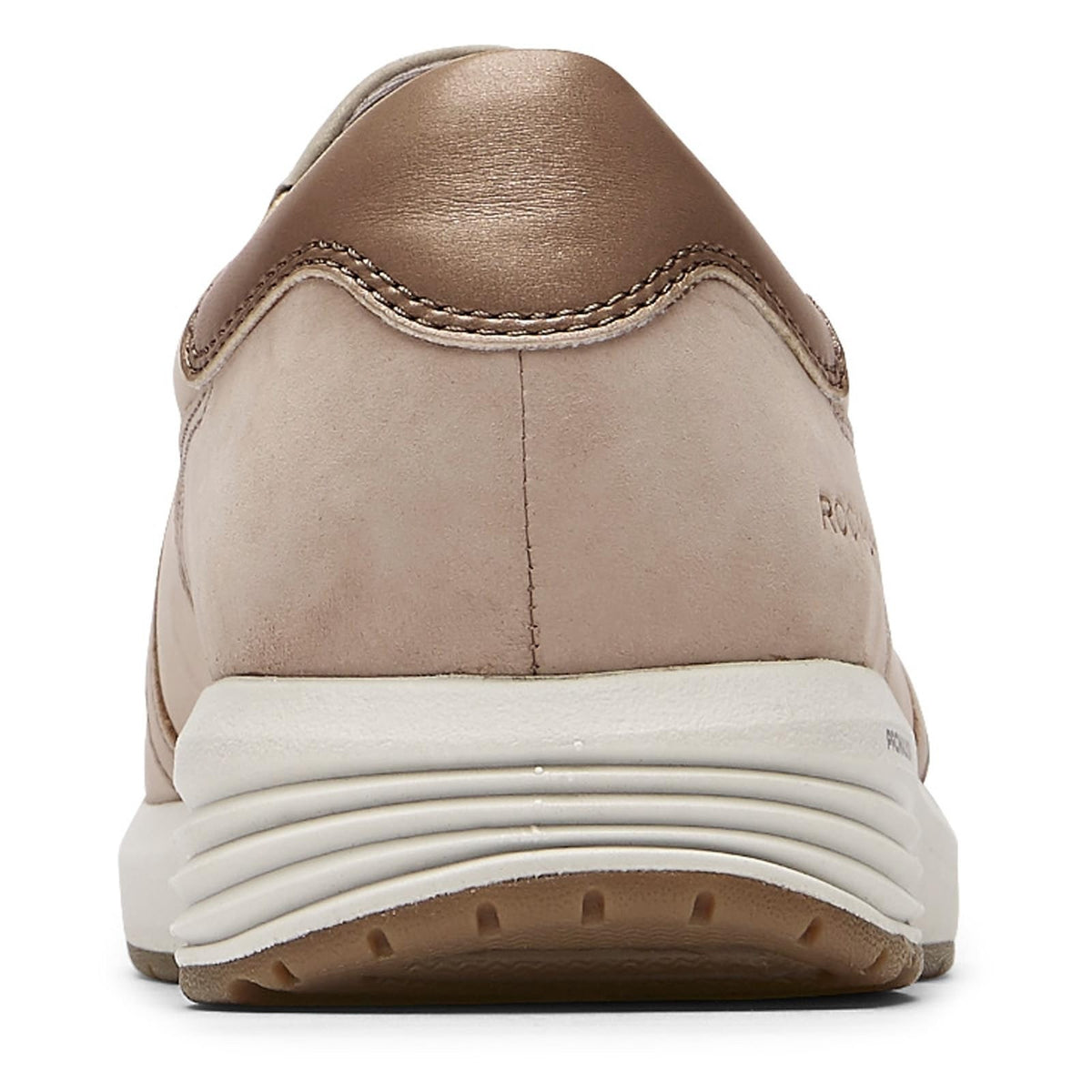 Rockport Trustride Womens Slip On Shoes Nubuck Taupe Size 8.5
