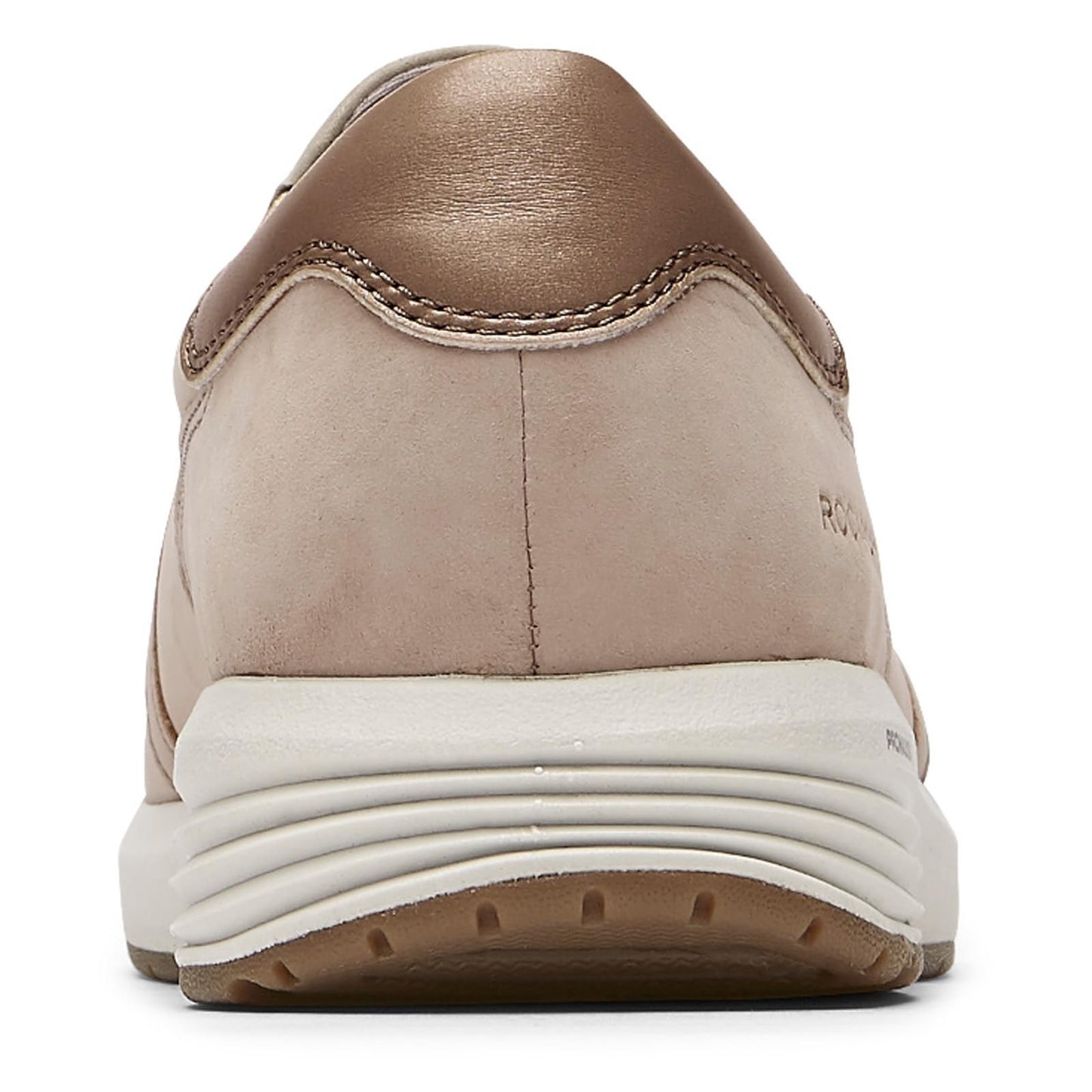 Rockport Trustride Womens Slip On Shoes Nubuck Taupe Size 8.5 M