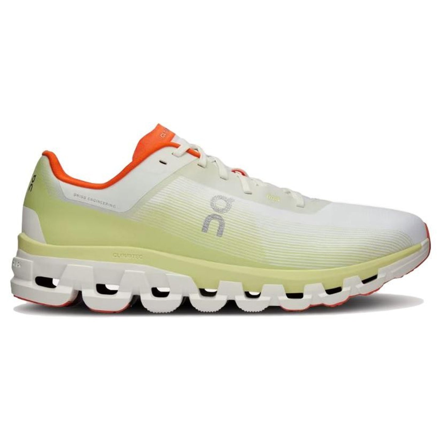 On Cloudflow 4, Men's Running Shoes White/Hay , 9.5 M