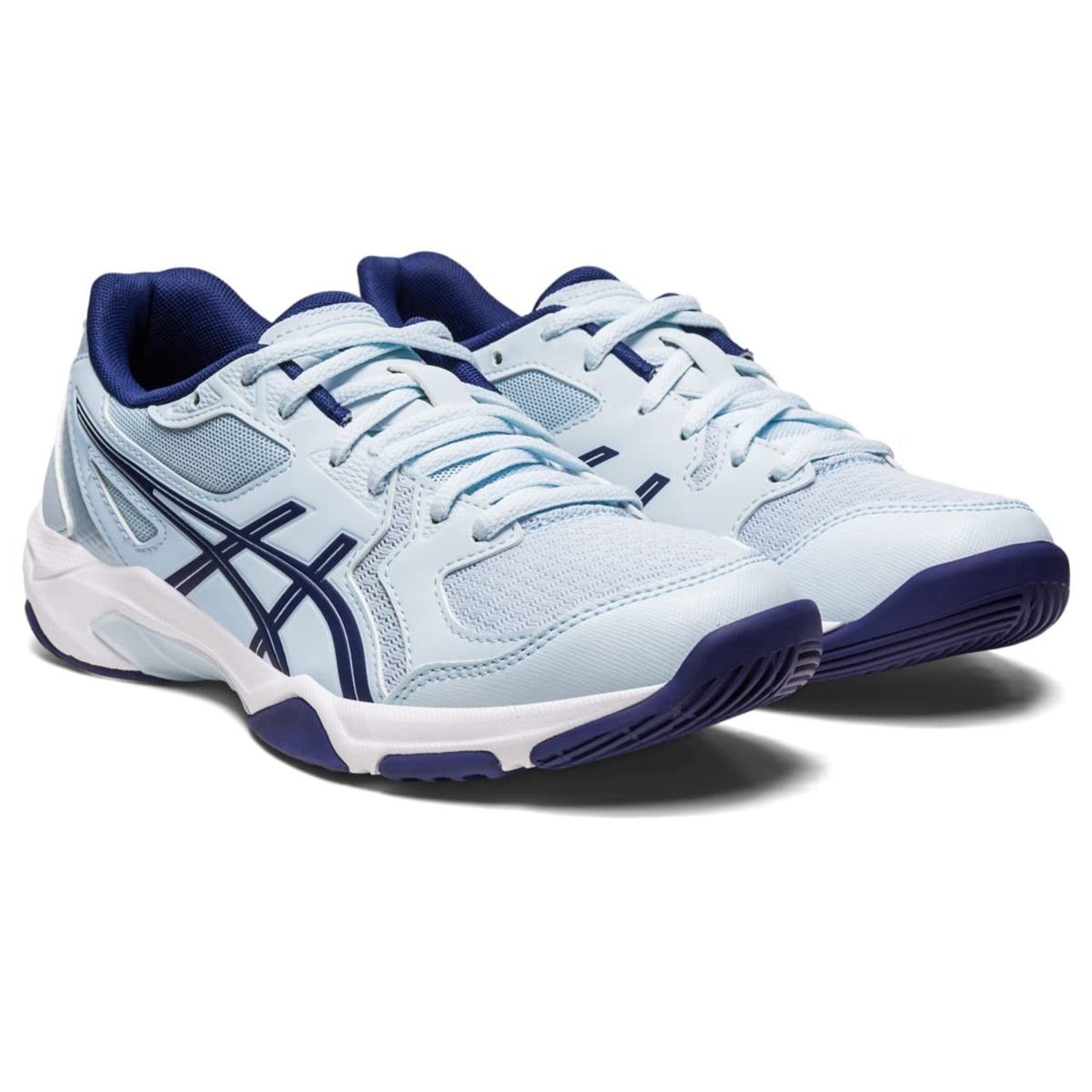 ASICS Women's Gel-Rocket 10 Volleyball Shoes, 8.5, Sky/Indigo Blue