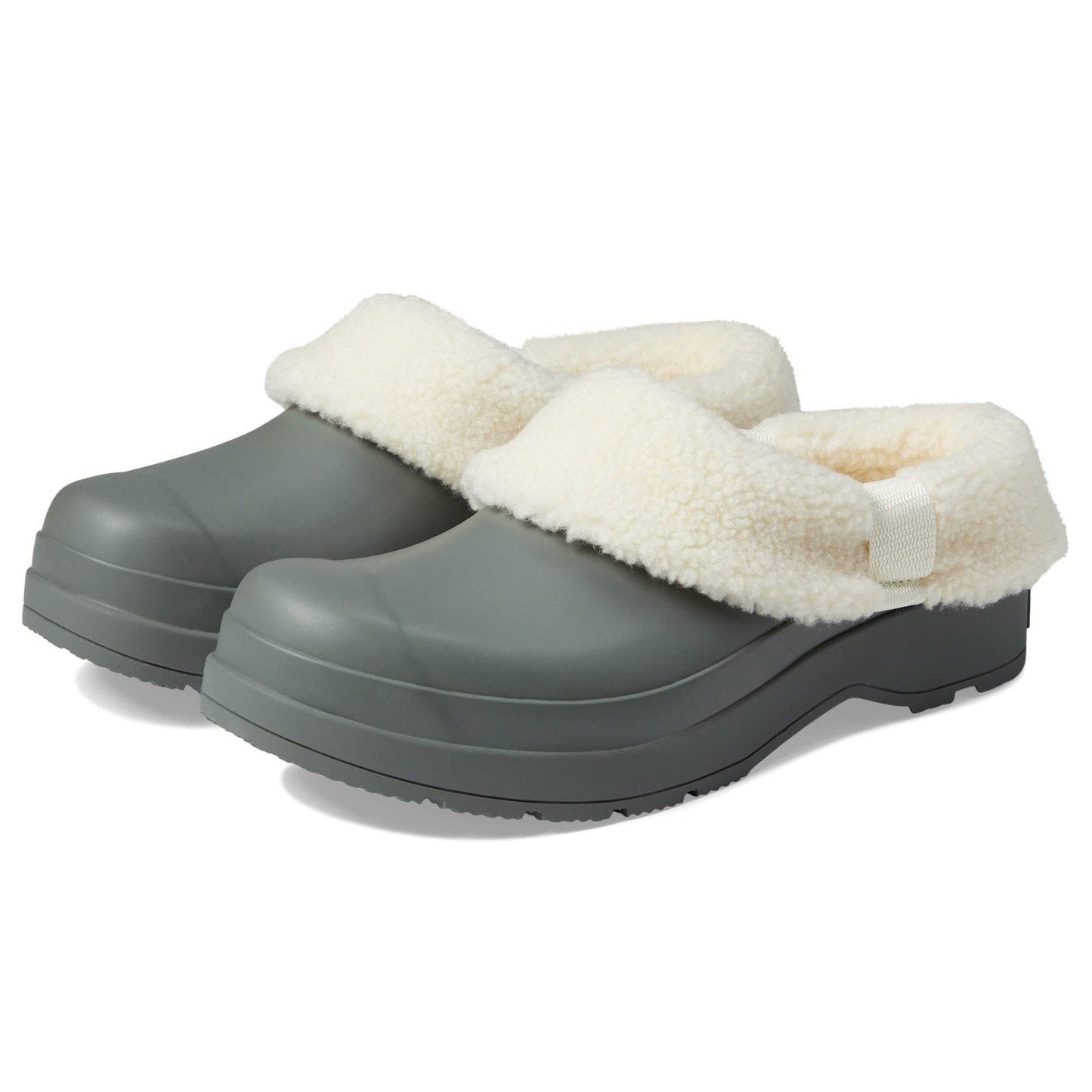 Hunter Play Sherpa Insulated Clog Women’s Urban Grey Rubber Shoe NEW Size 7 M Hunter