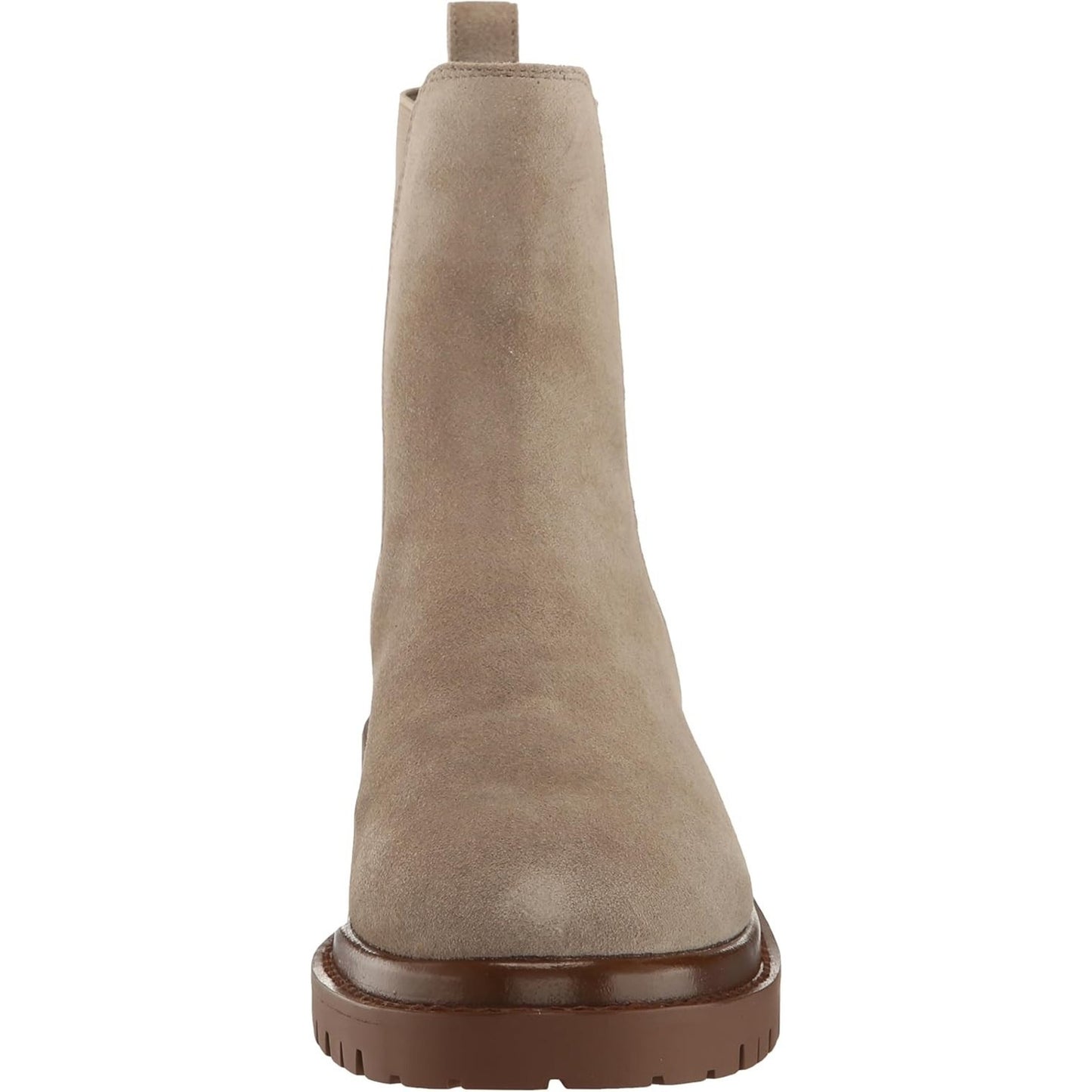 Steve Madden Women's Lysette Chelsea Boot Oatmeal Suede, Size 10 M