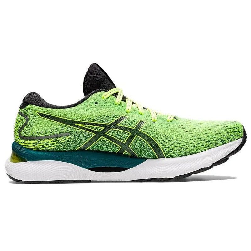 Asics Gel Nimbus 24 Mens Running Shoes Safety Yellow/Black Size 11 M
