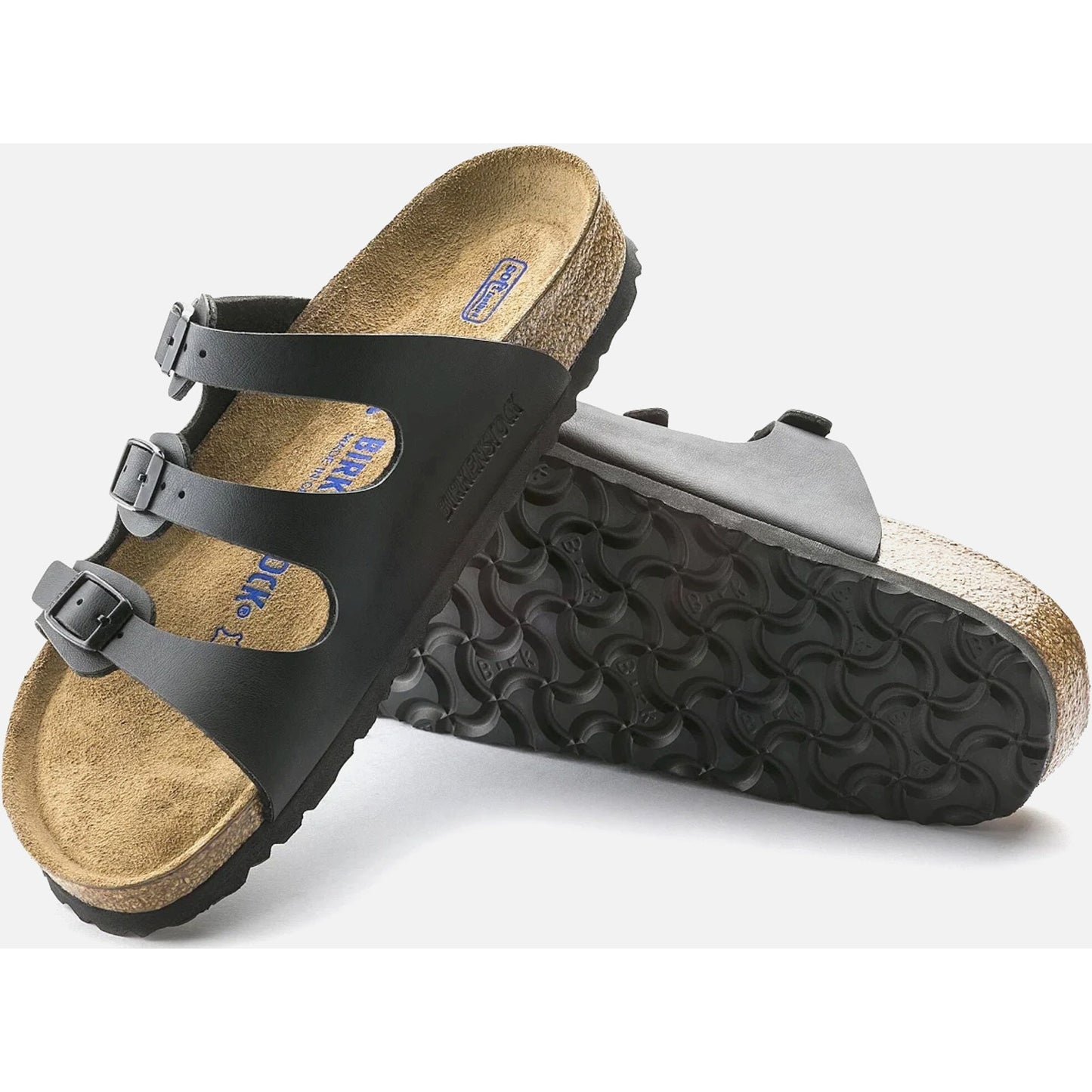 Birkenstock Florida Fresh Anthracite Pu Birko-Flor EU 42 W 11-11.5 M 9 Narrow