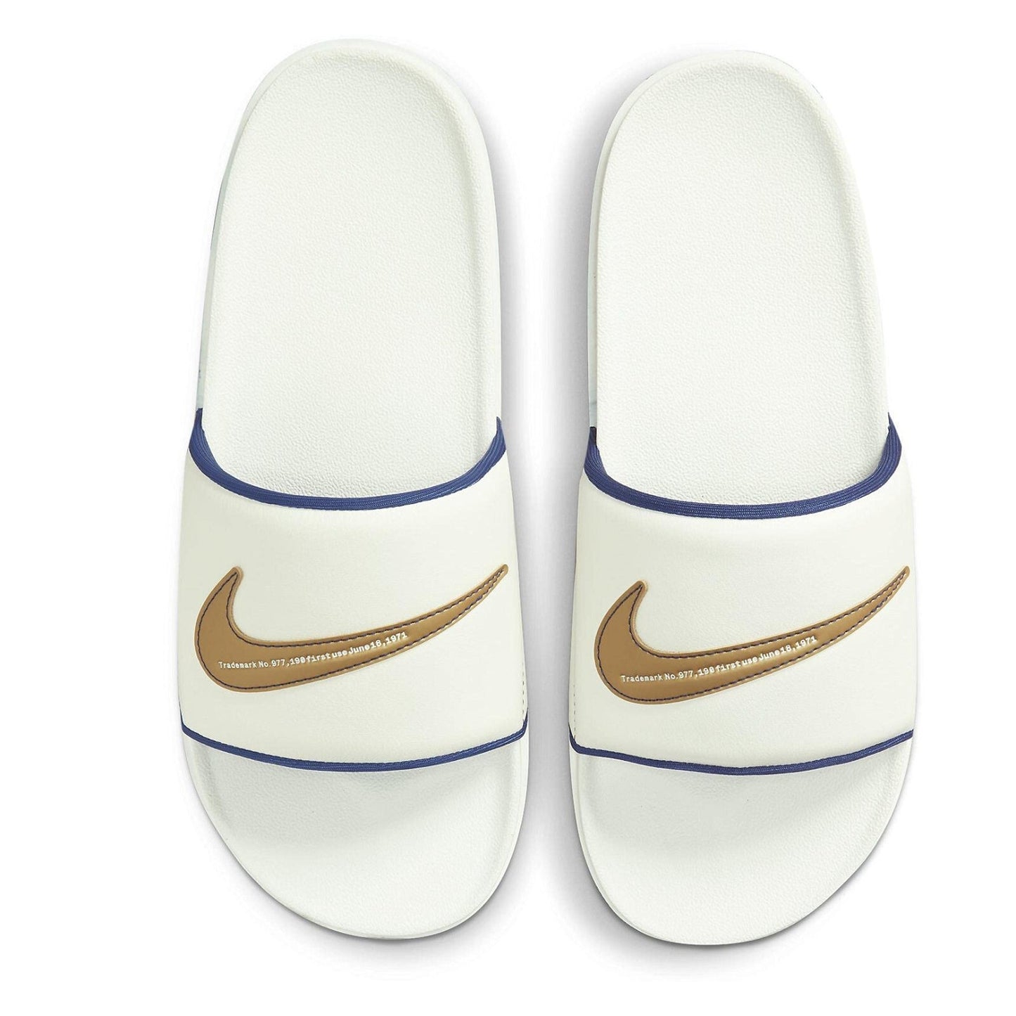 Nike Offcourt Slide Sail Metallic Gold DH8081-100 Men's Slipper 10 M