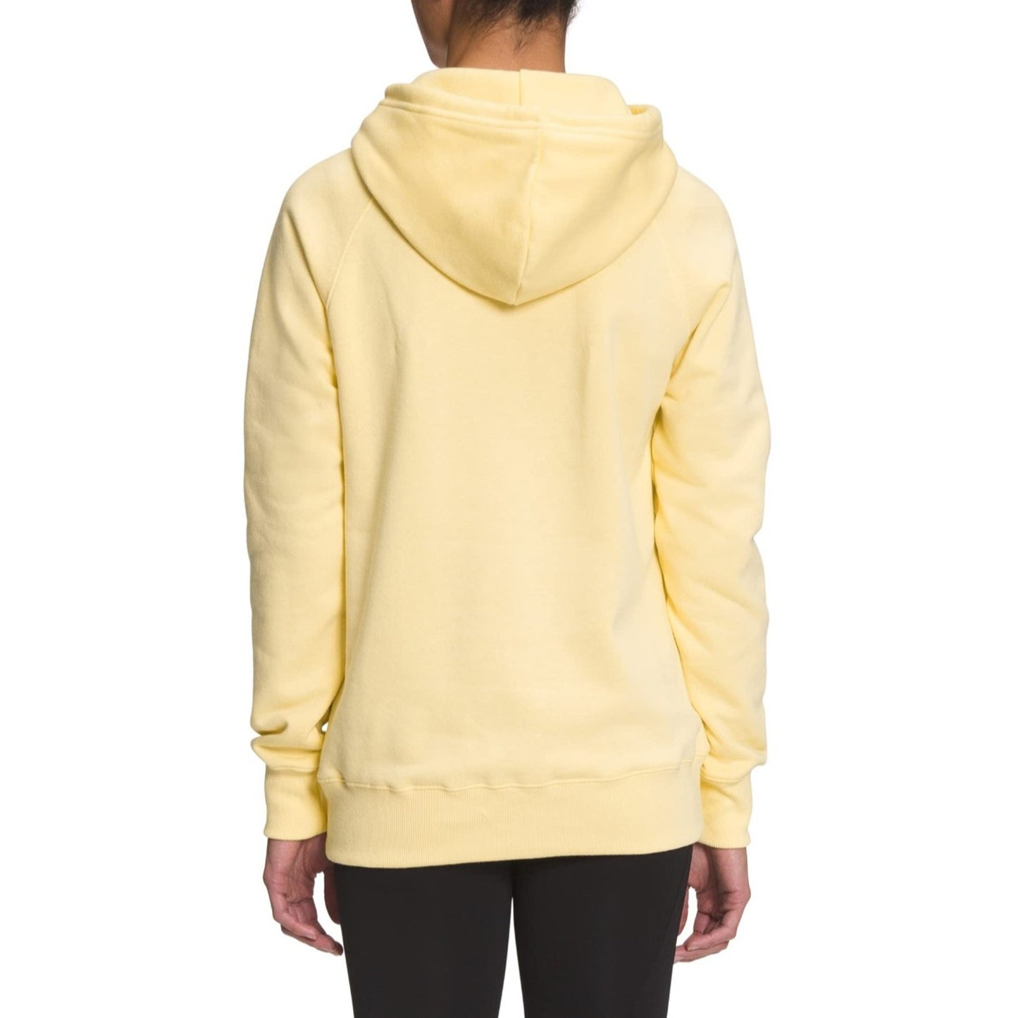 THE NORTH FACE Women's Half Dome Pullover Hoodie Sweatshirt Pale Banana, X-Large
