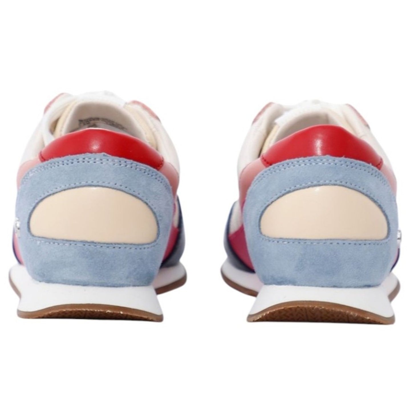 Michael Michael Kors Callan Color-Block Canvas And Leather Sneaker Sz 9.5 M