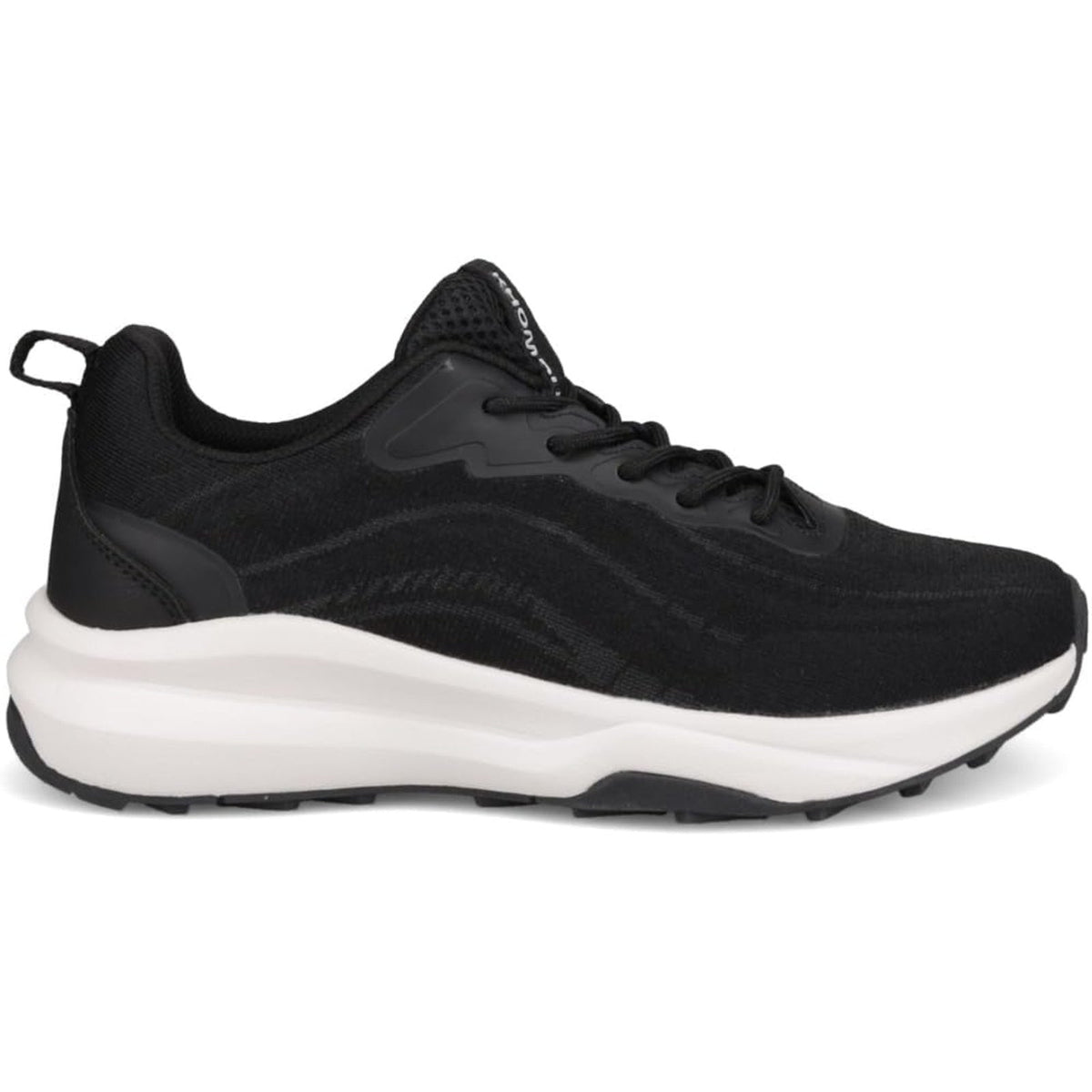 Khombu Patan Womens Black Sneakers Memory Foam Size 8.5 M