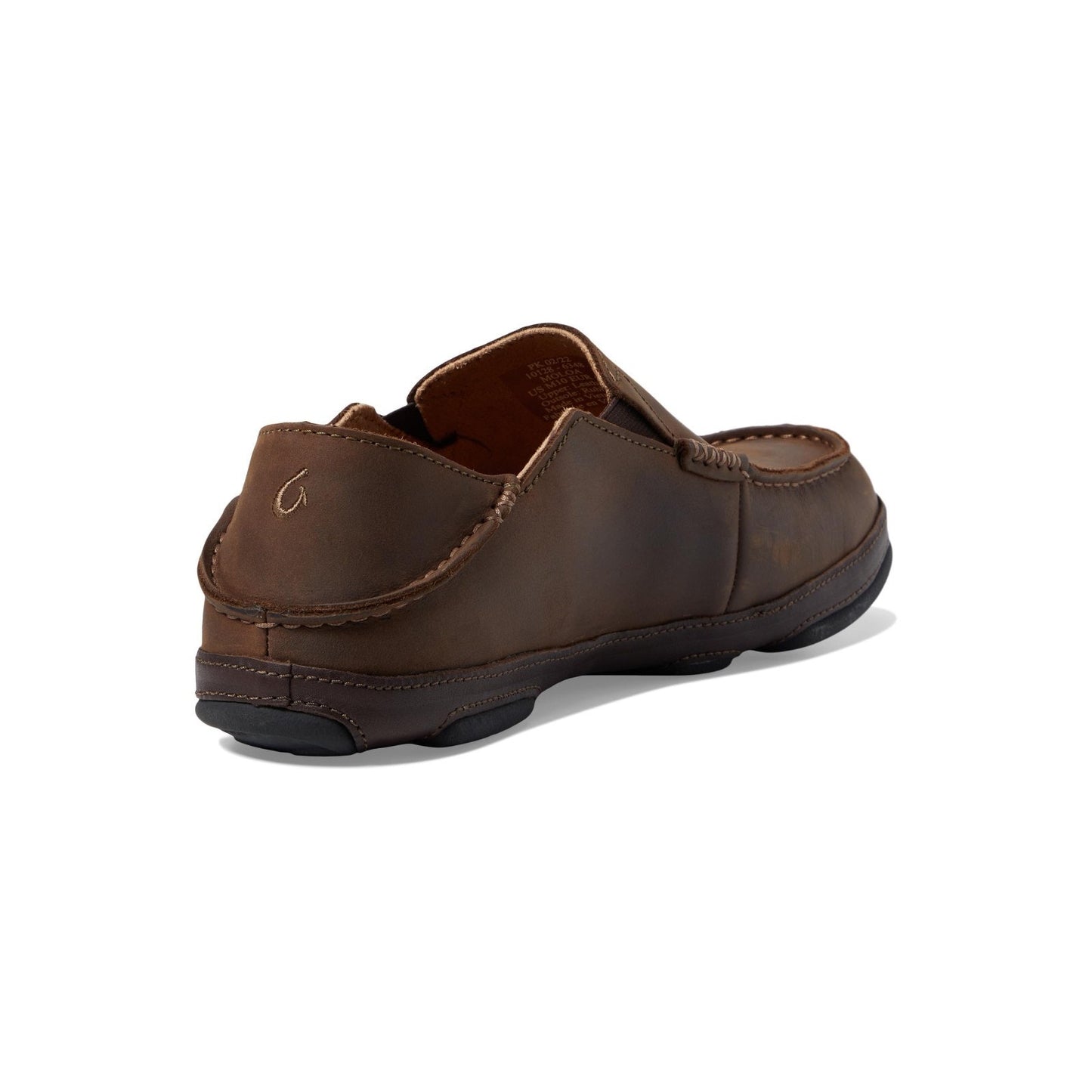 OluKai Men's Moloa Slip-On Shoes Dark Wood/Dark Java - 10128-6348, Size 9 M
