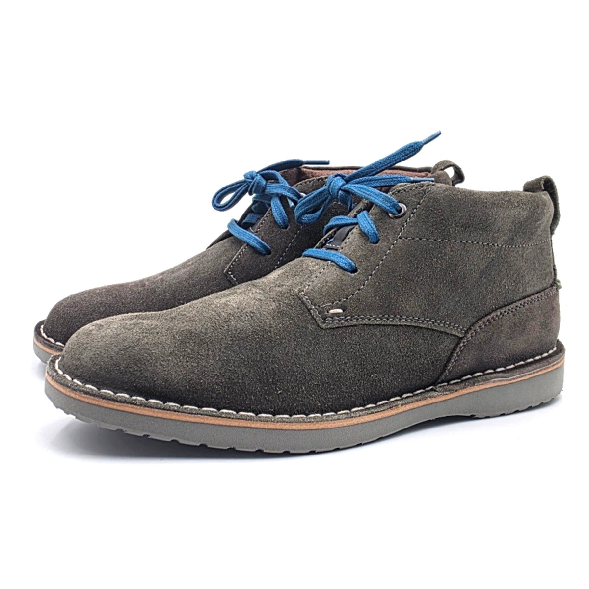 Florsheim Navigator Chukka Boys Casual Shoes Green Lace Up Size 7 M