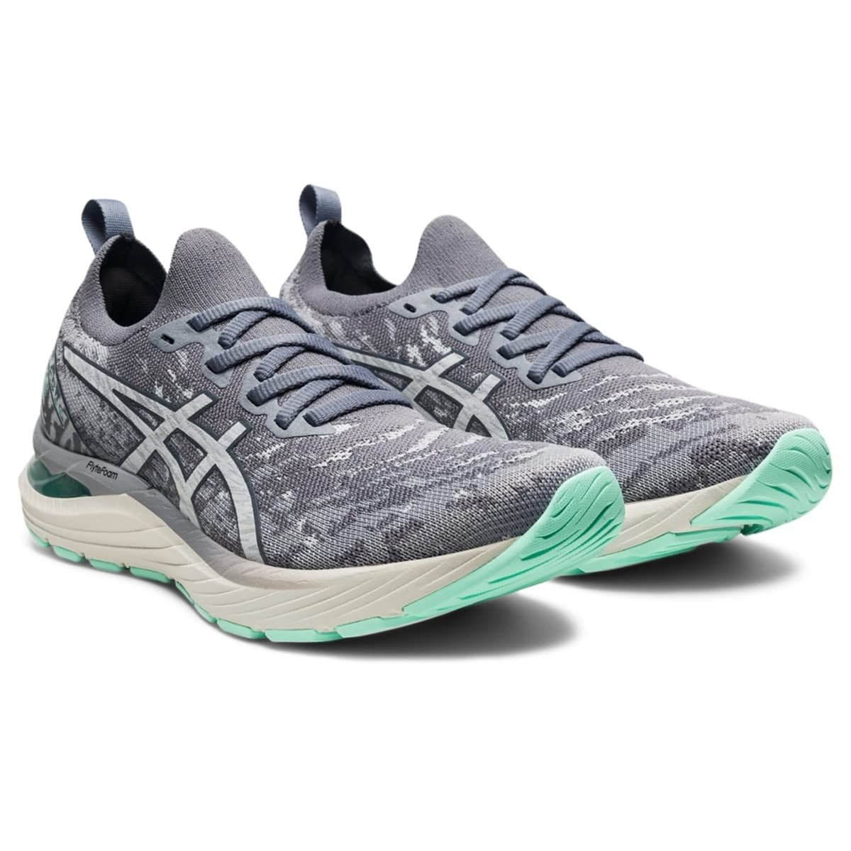 ASICS Gel Cumulus 23 MK Women's Running Shoes, Sheet Rock/Piedmont Grey 7.5 M