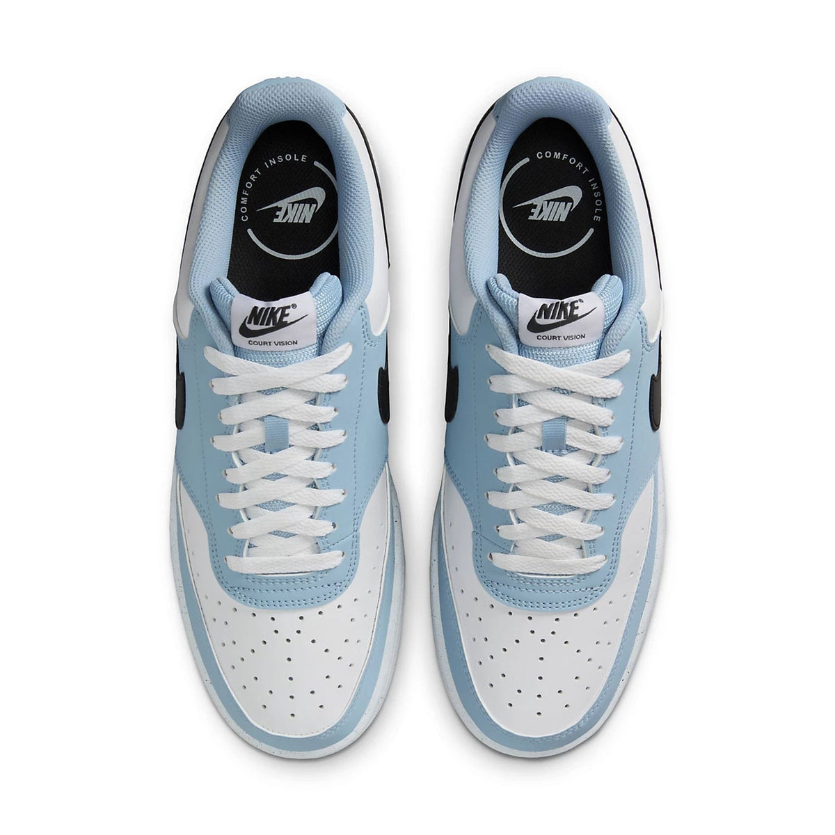 Nike Court Vision Low Next Nature Blue White Shoes Men 9 Women 10.5 IM0459-100