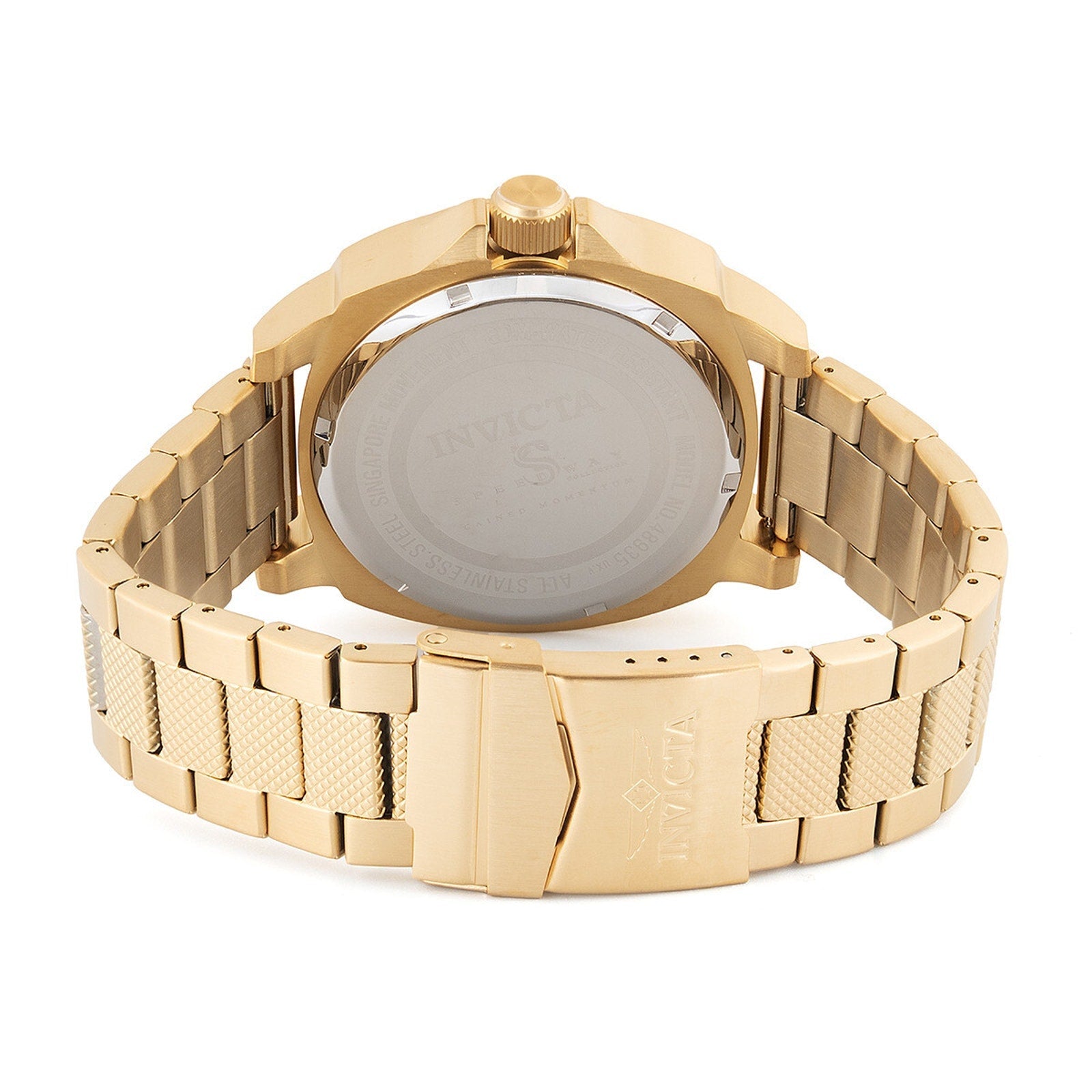 Invicta Speedway Quartz Gold Dial Men's Watch 46 mm Invicta