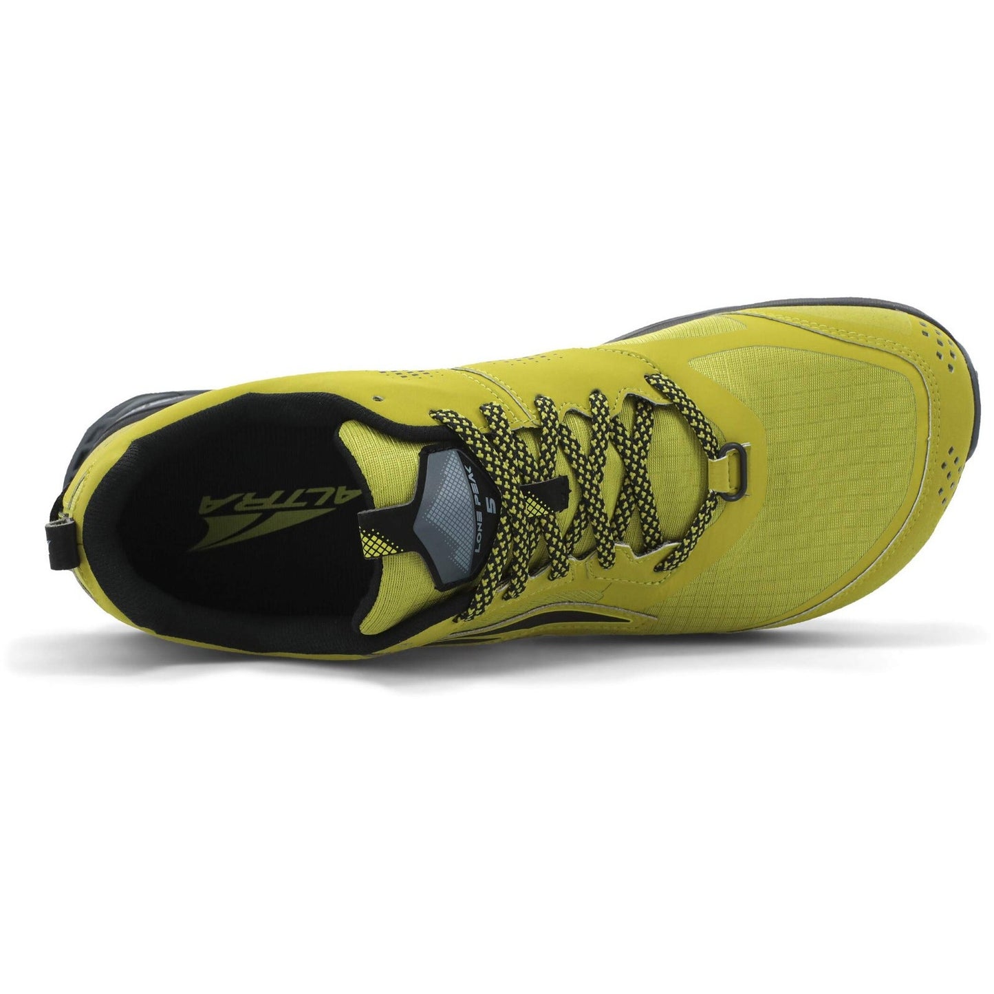 ALTRA Mens Size 9.5 Lone Peak 5 Trail Running Hike Shoe Lime/Black Sneaker New