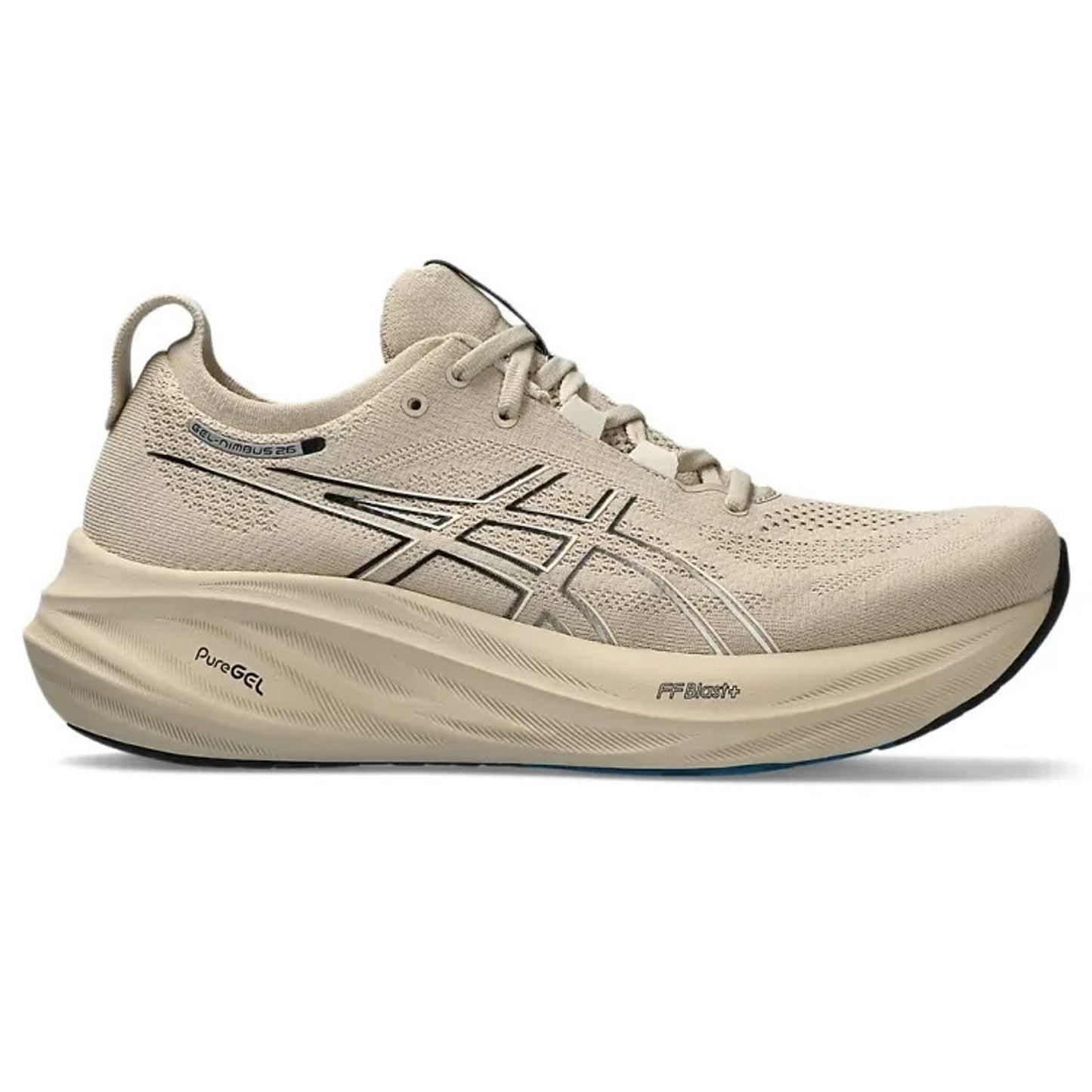 ASICS Gel Nimbus 26 'Feather Grey Black' 1011B794-021 Men's Running Shoes 12.5 M