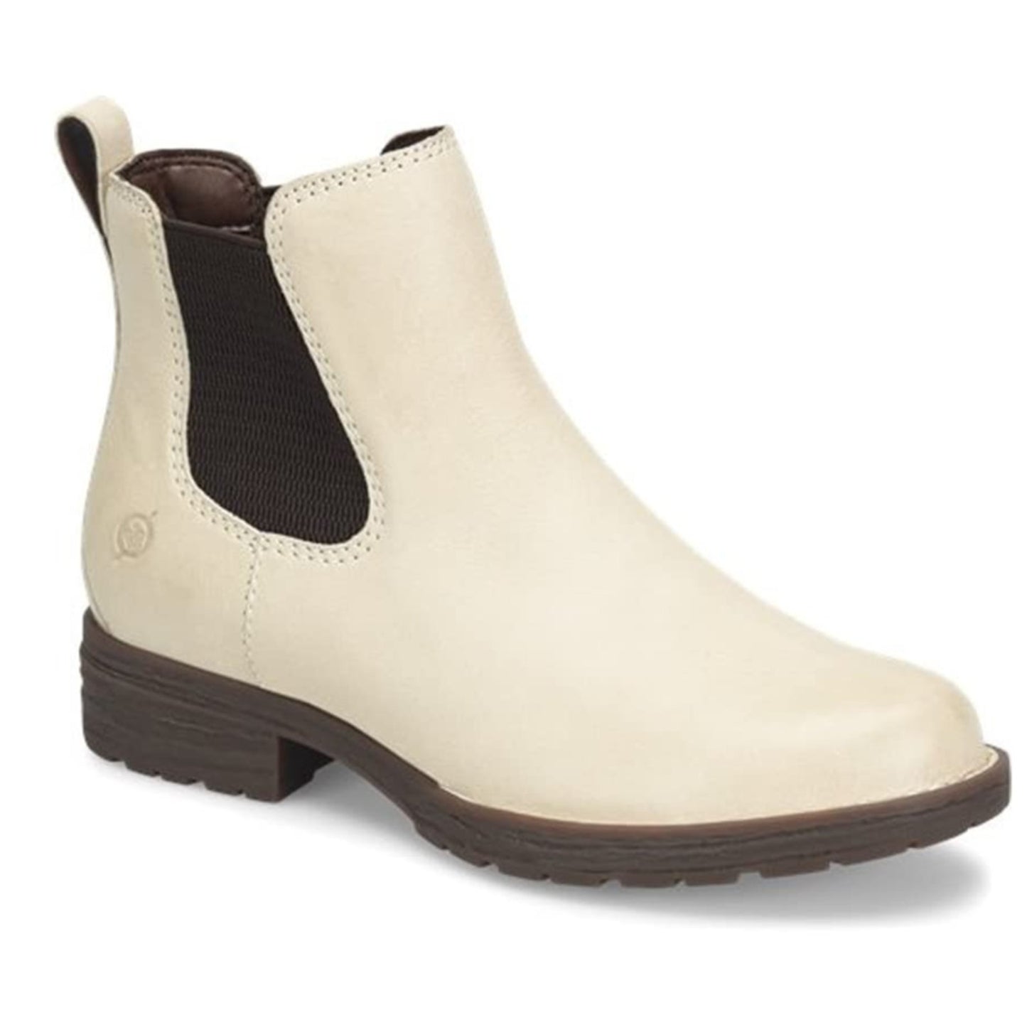 Born Cove Women's Bootie-Waterproof suede Cream Size 8.5 US