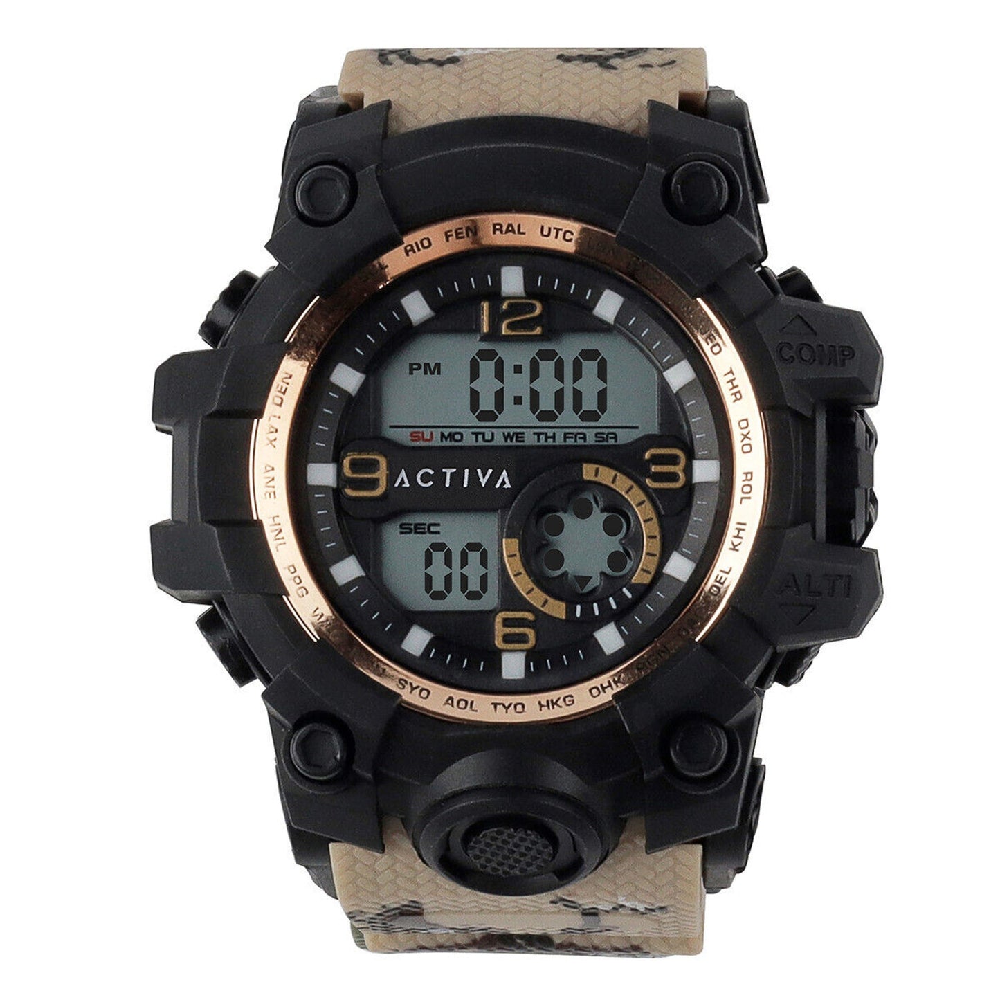 Activa X Invicta Men's Watch - 54.5mm, Tan (ACW435-005)
