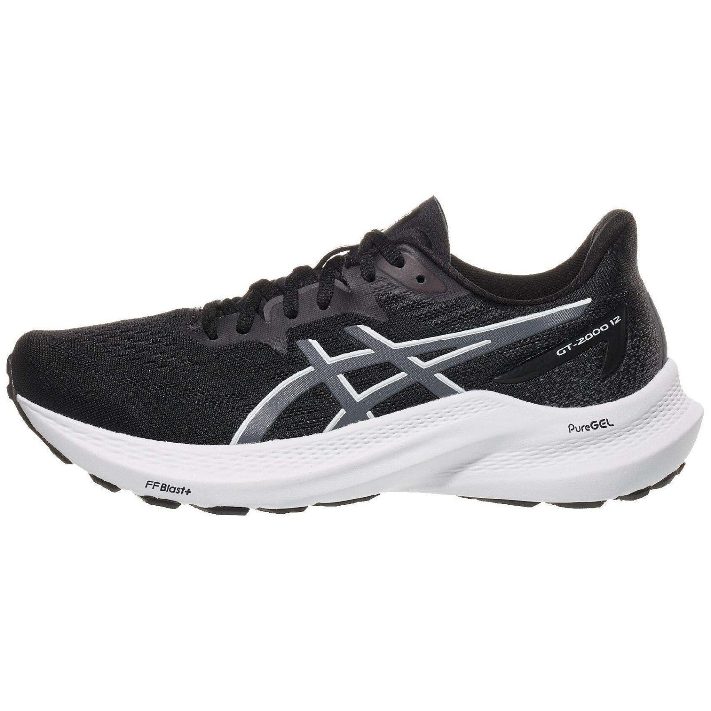 ASICS GT 2000 12 Women 's Running shoes Black/Carrier Grey Size 9.5 Narrow 2A