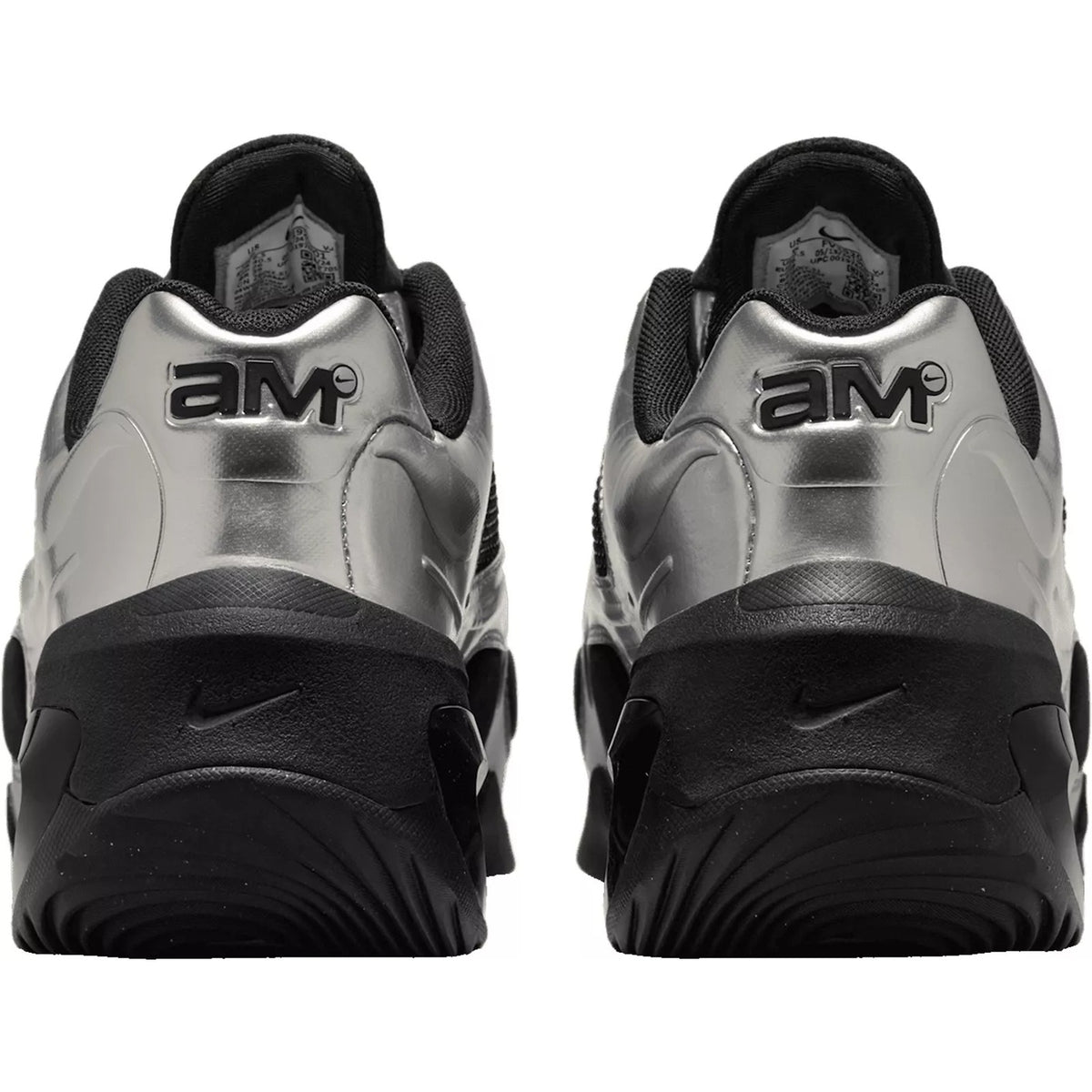 Nike Air Max Muse Black Metallic Silver FV1920-001 Women's Size 6.5 M