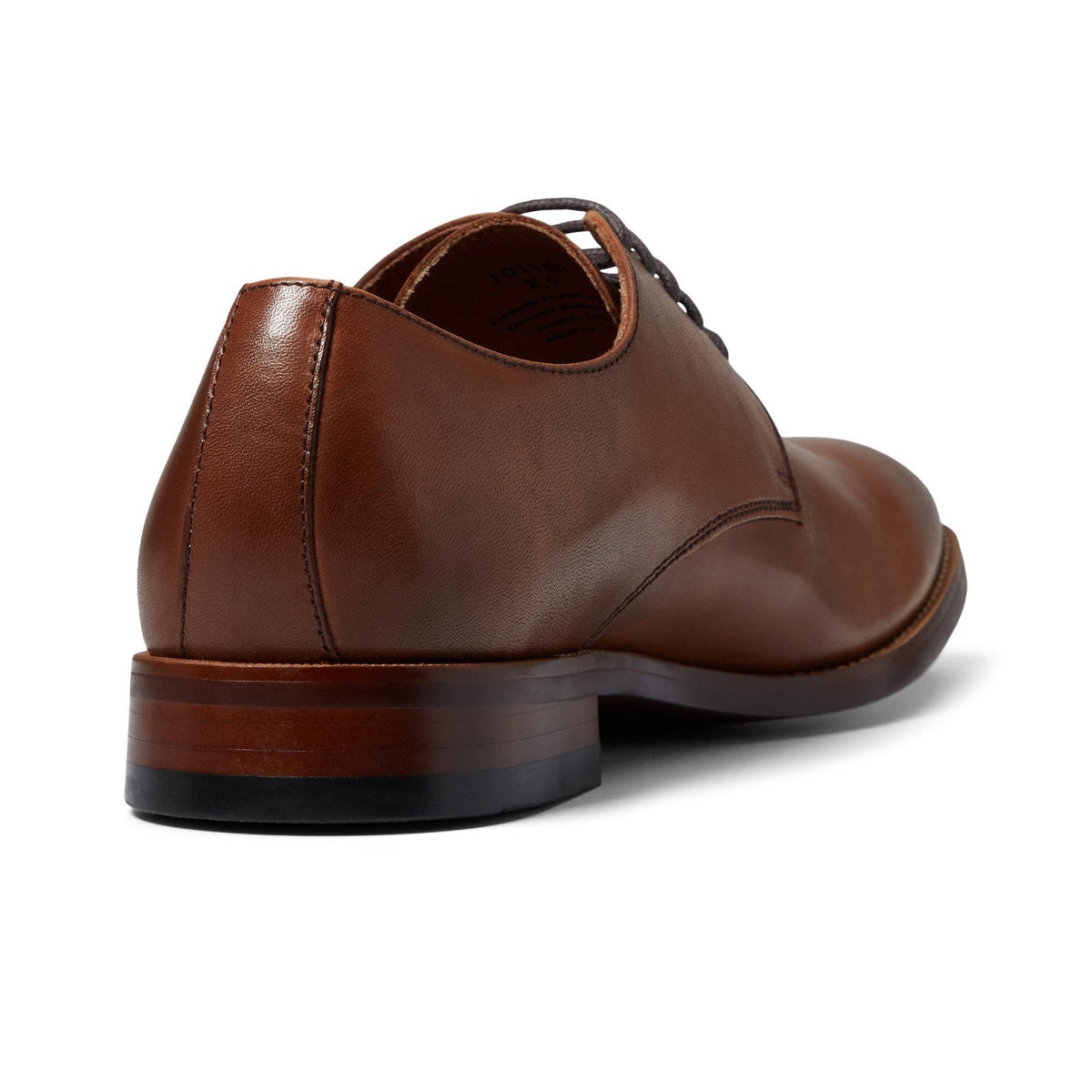 Winthrop Crescent, Men’s Derby Dress Shoes Brown Leather Size 12