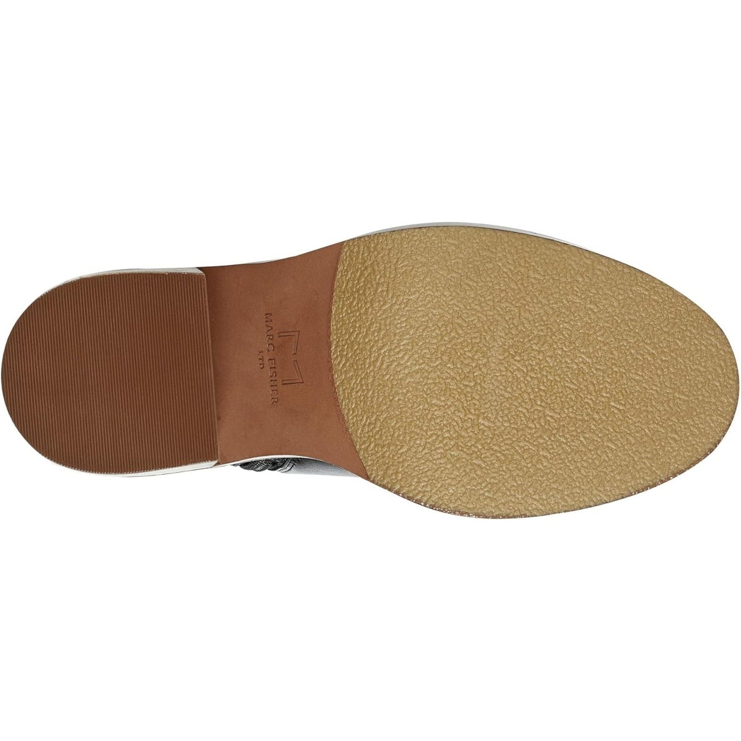 Marc Fisher LTD Women's Haleena Ankle Boot Black Leather Size 8 M