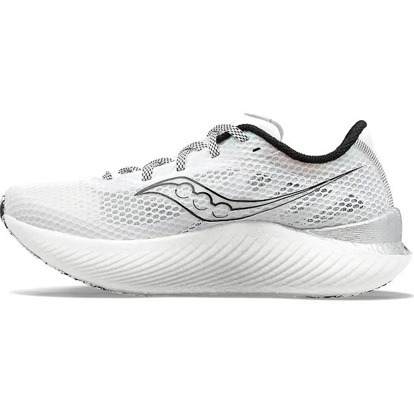 Saucony Endorphin Pro 3 Men Running Shoes - White/ Black Size 13 US