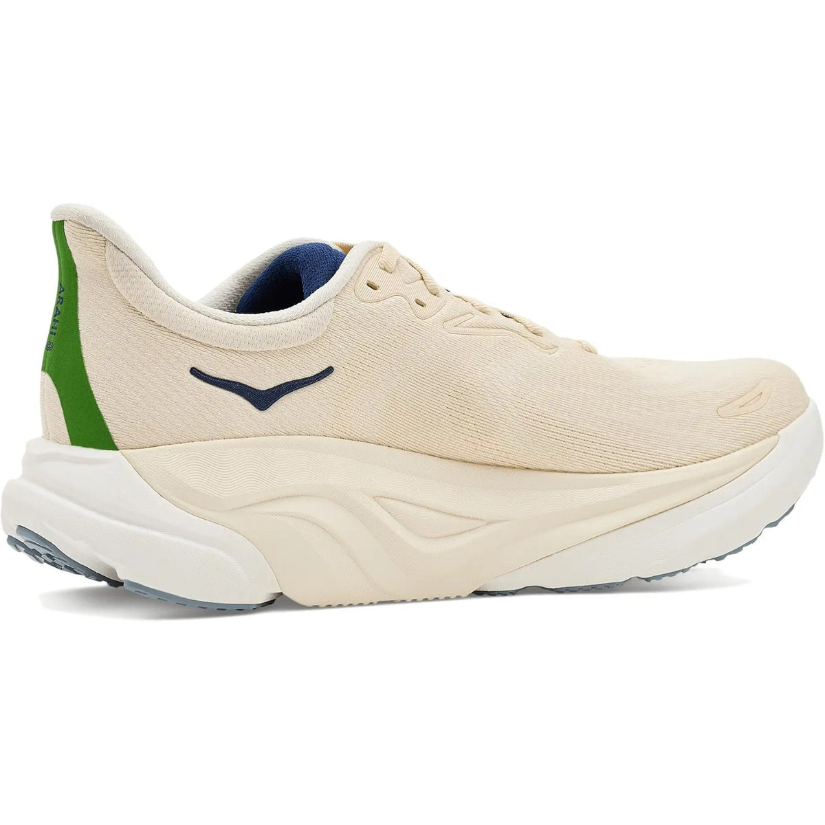 Hoka One Arahi 8 Mens Athletic Running Shoes Sneakers Alabaster Birch Size 9.5 D