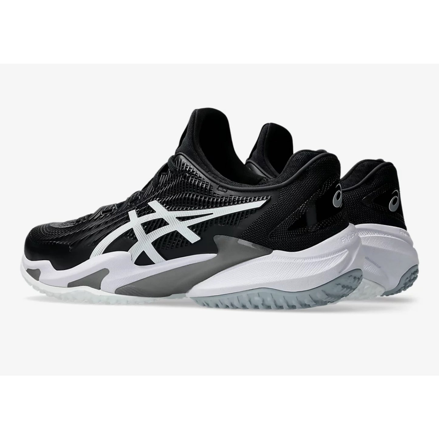 Asics Court FF 3 OC Men's Shoes White Black 1041A369 Size 9 US