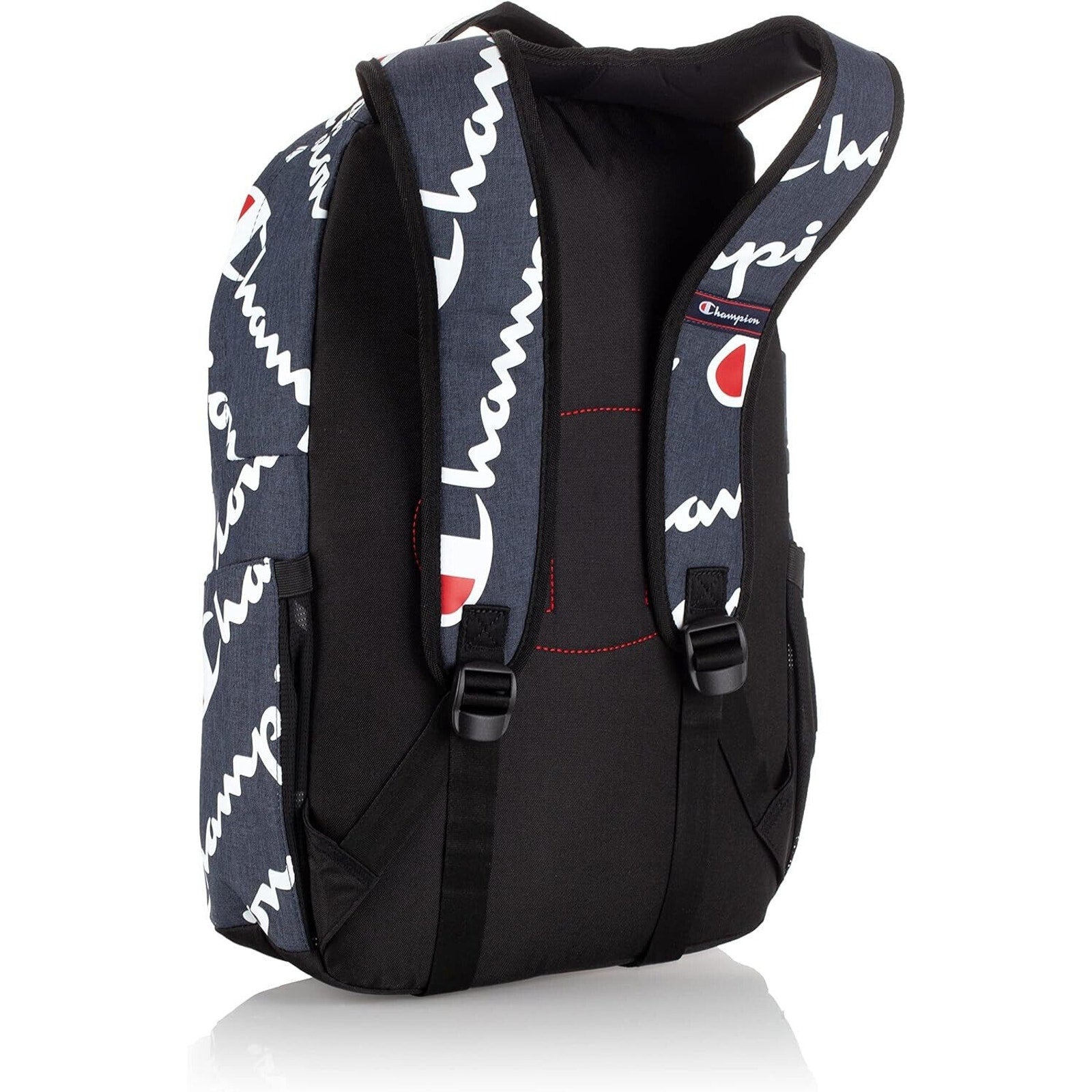 Champion Advocate Backpack Navy Blue Interior laptop compartment Adjust strap Champion
