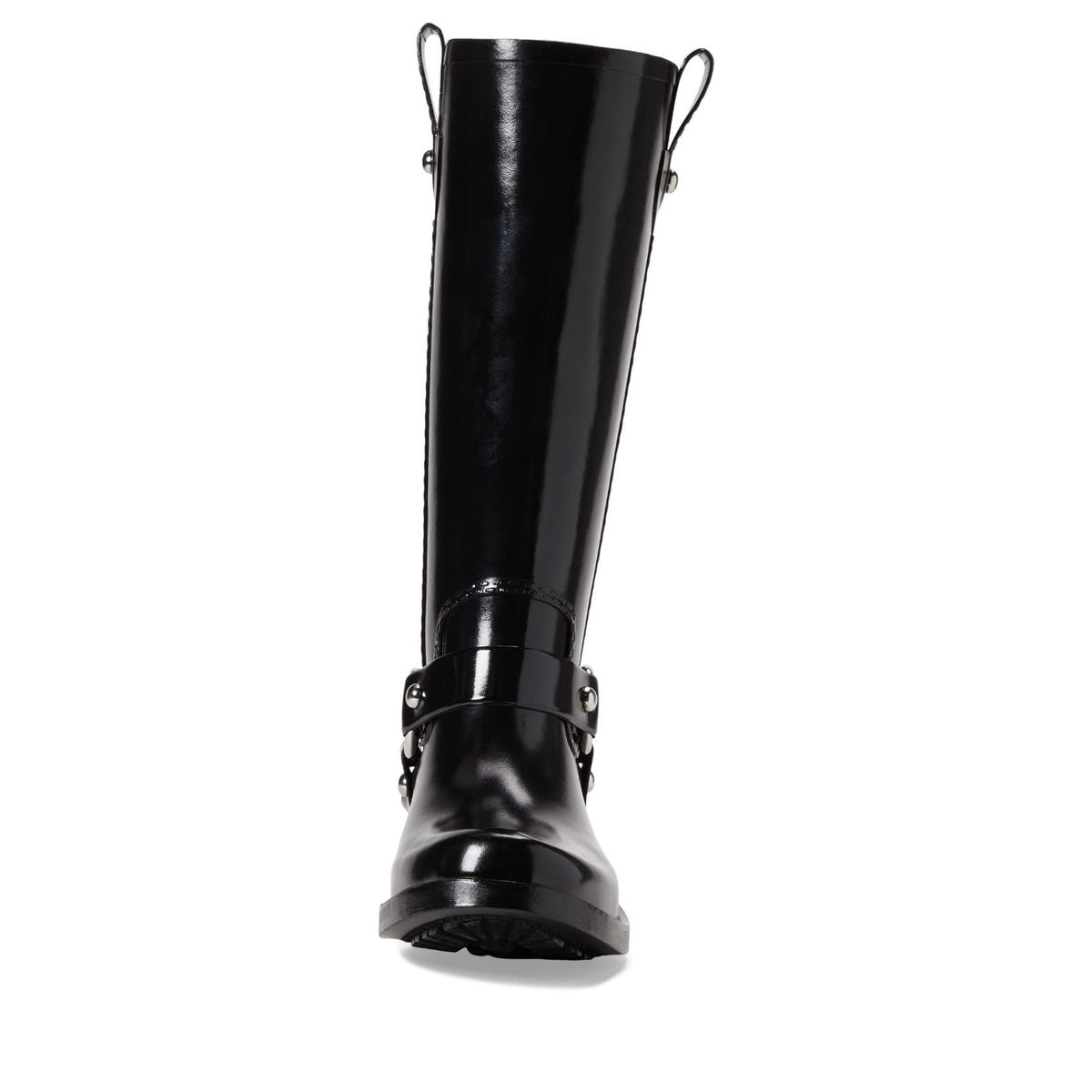 Michael Kors Women’s Stormy Rubber Knee Rain Boots 2" heel Size 8 M