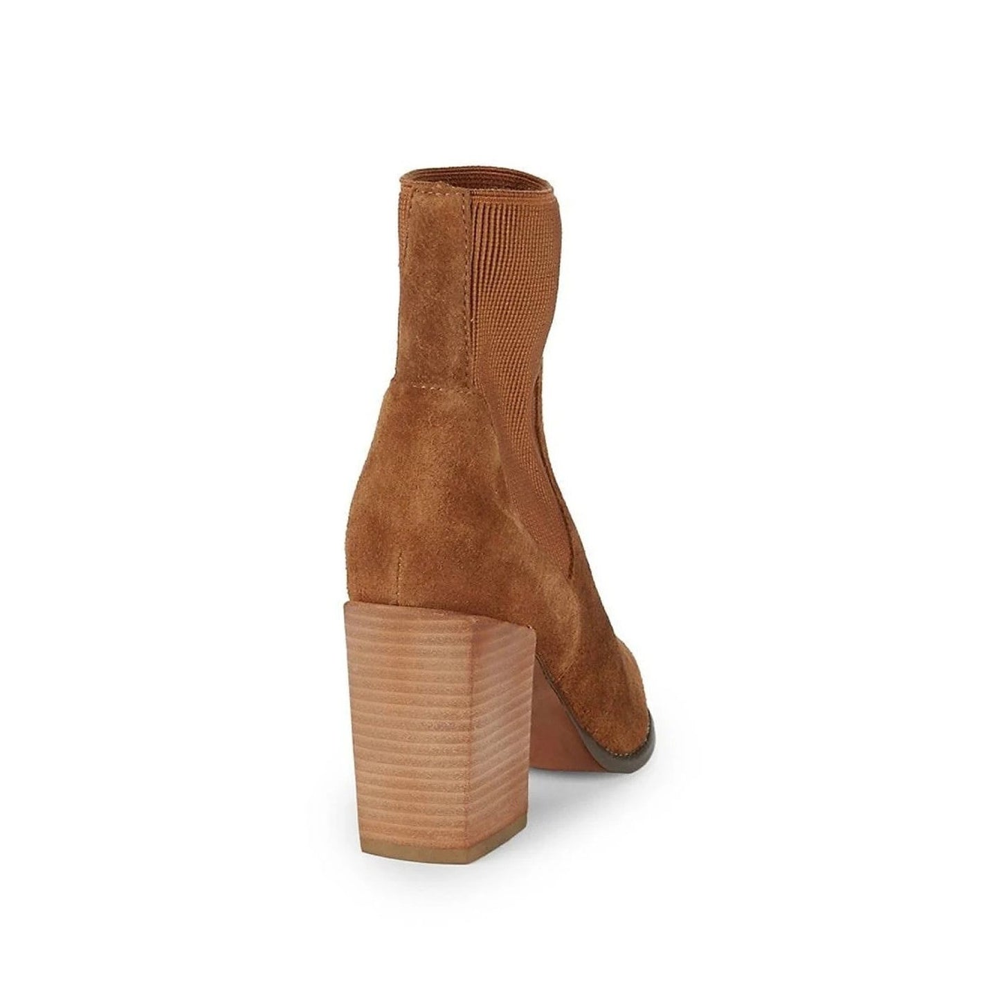 Steve Madden Women's Reeve Ankle Boot Size 7.5 M Cognac Suede