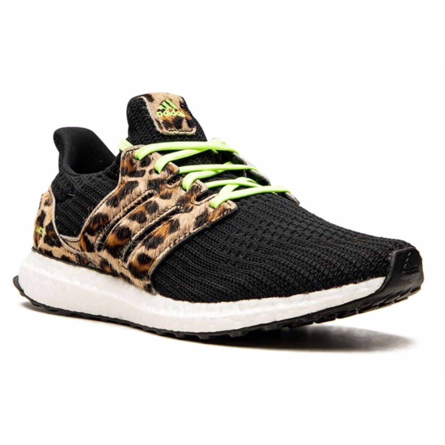 Adidas Ultraboost DNA Men's US 12 Black White Leopard Retro Runner Comfort