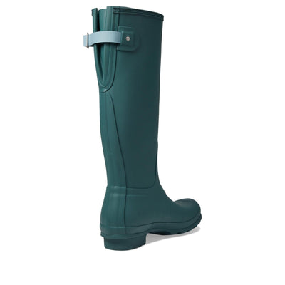 Hunter Original Tall Women's Rain Boots Teal Tempo/Shifting Blue 9 M