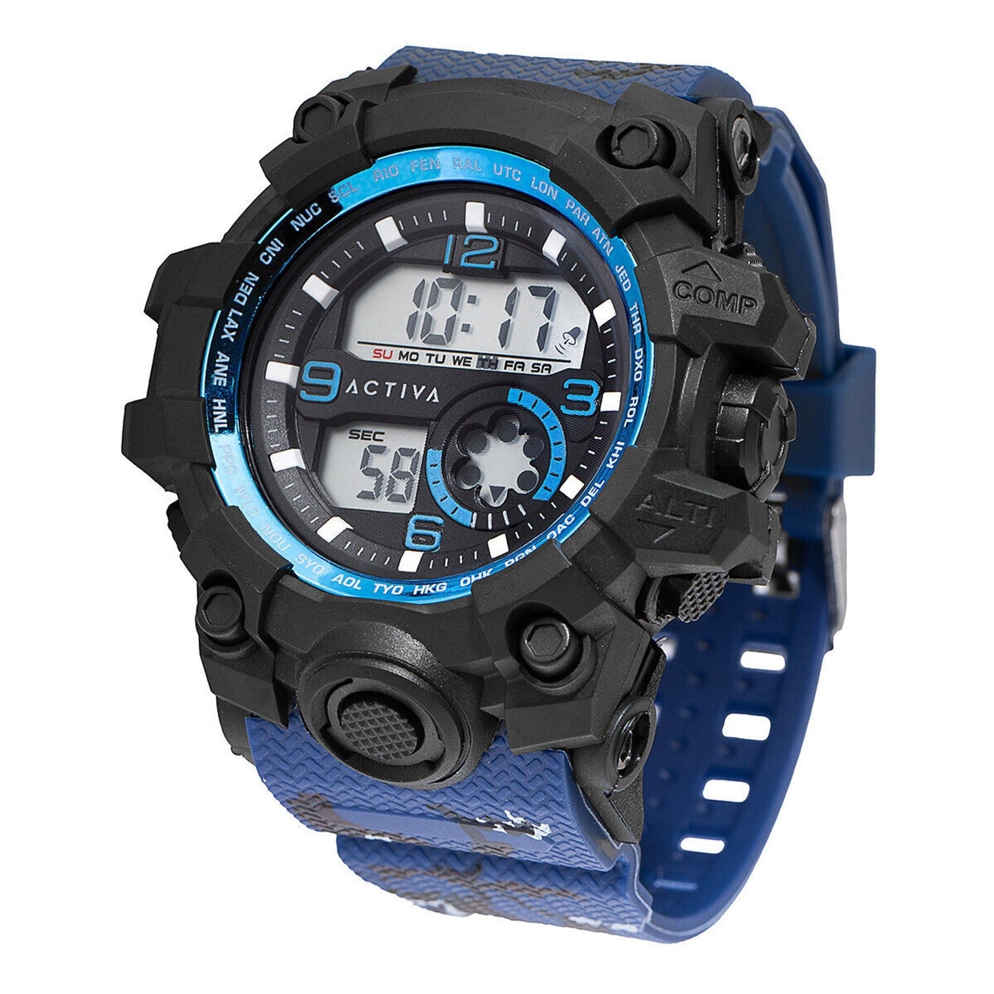 Activa X Invicta Men's Watch - 54.5mm, Blue (ACW435-003) Invicta