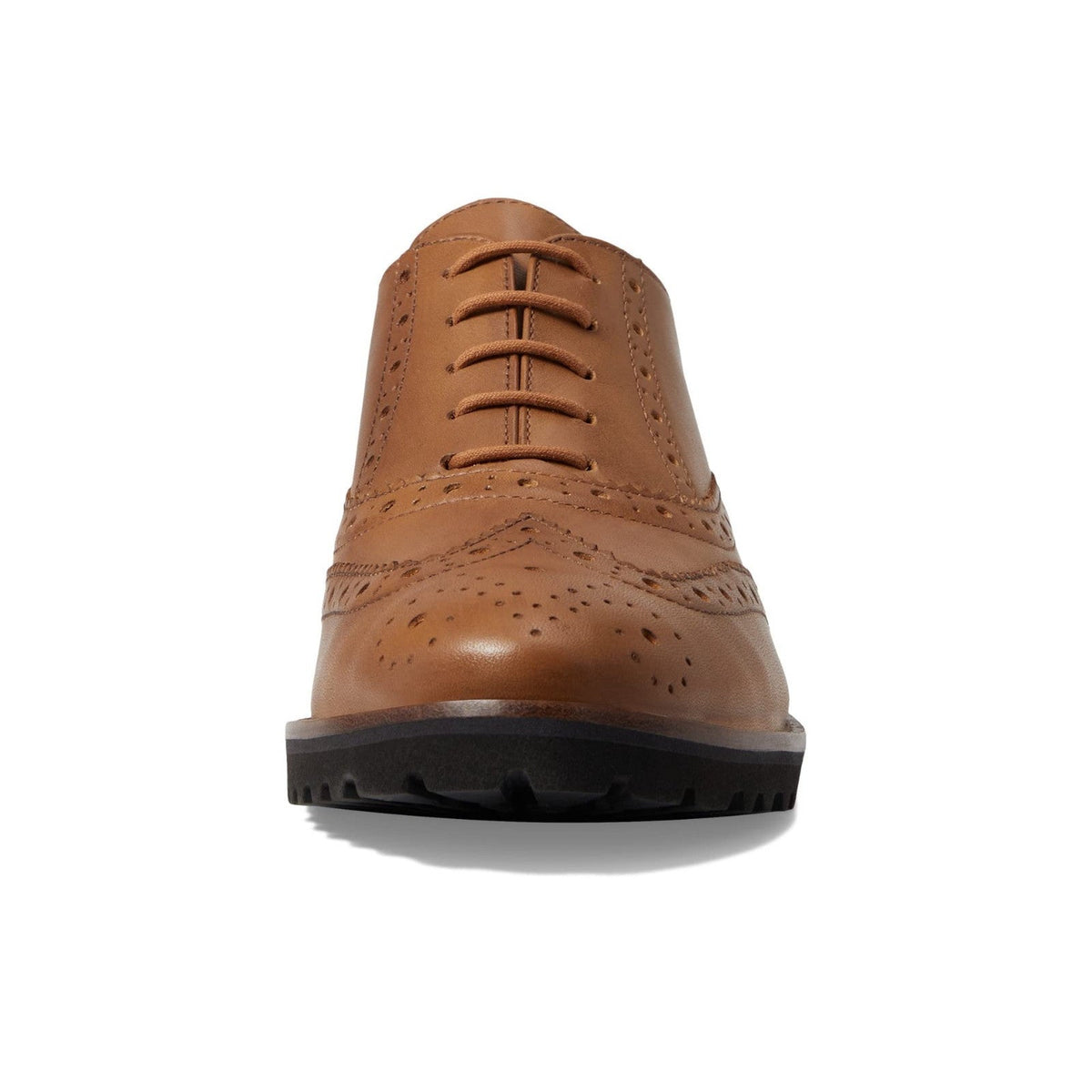 Marc Joseph Central Park West Leather Women’s Wing Tip Oxford Tan Napa Size 8.5