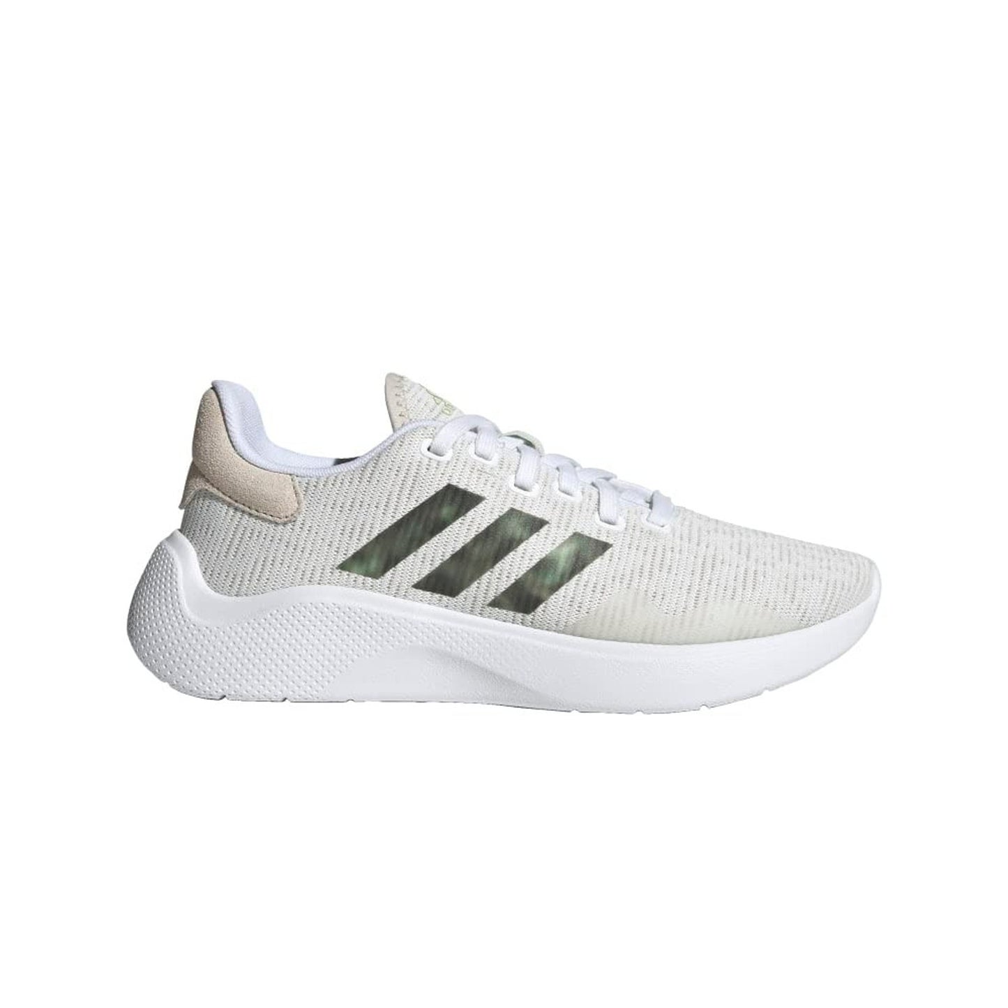 Adidas Puremotion 2.0 Womens Running Shoes White Linen Green Size 10