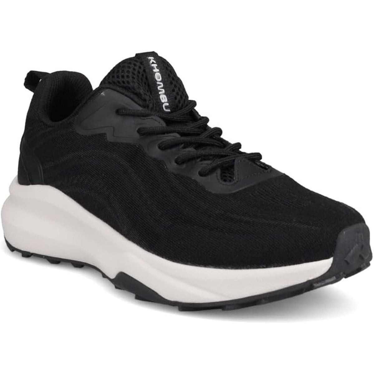 Khombu Patan Womens Black Sneakers Memory Foam Size 8.5 M