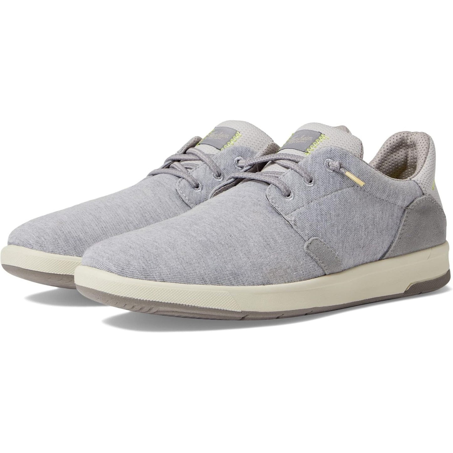 Florsheim Men's Crossover Canvas Plain Toe Slip On Sneaker Light Gray 8.5 M