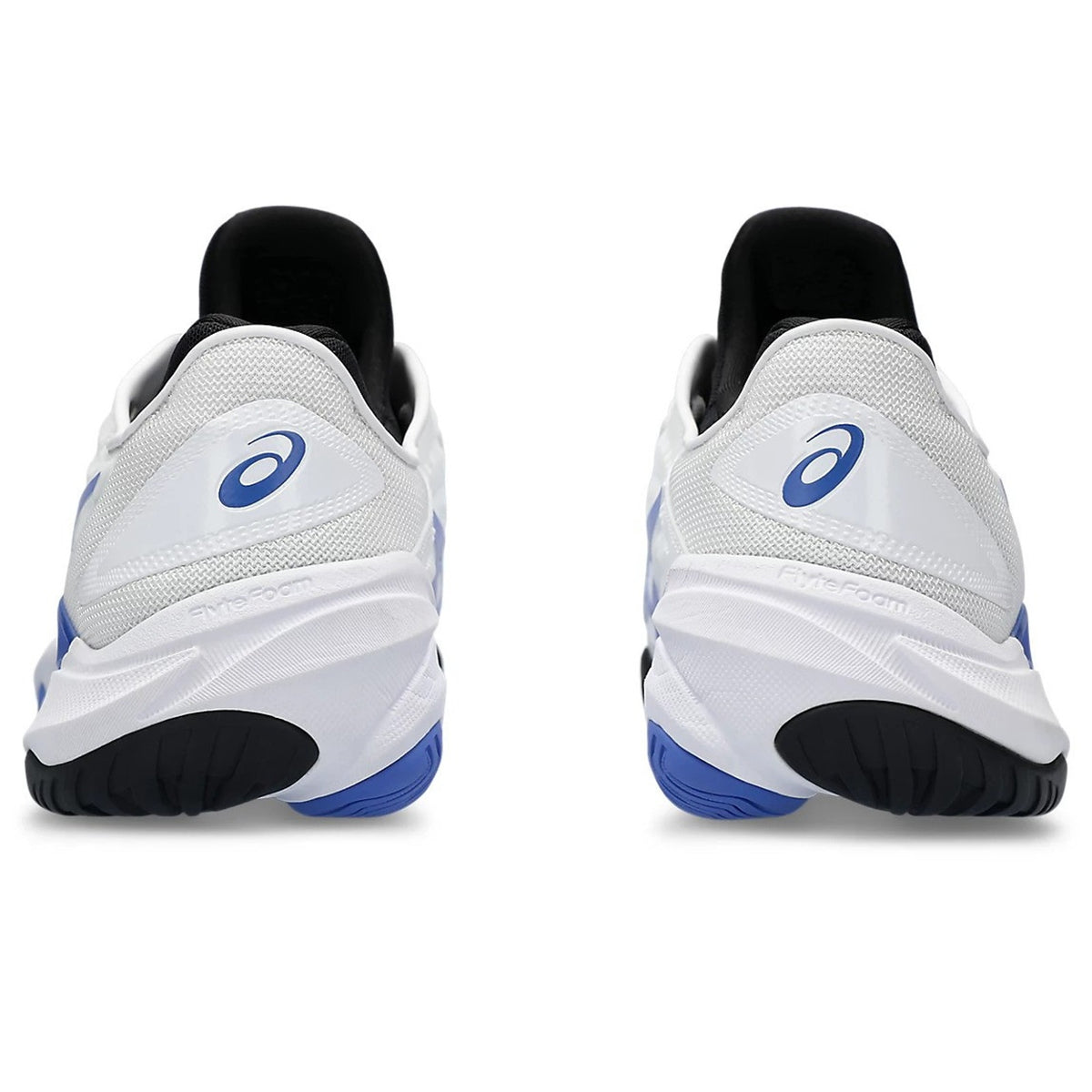 ASICS Court FlyteFoam 3 Men's Tennis Shoe White PU Rubber 8.5