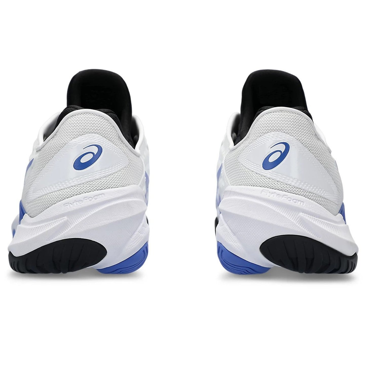 ASICS Men's Court FlyteFoam 3 Tennis Shoe, 8.5 US, White/Sapphire