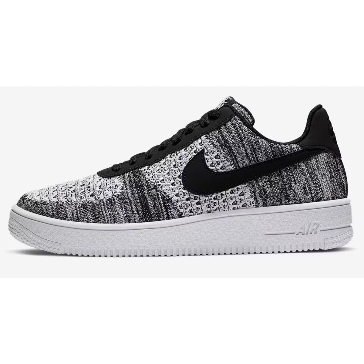 Nike Air Force 1 Flyknit Men's Running Shoes Low 2.0 Oreo 2025 AV3042-001 10.5 M