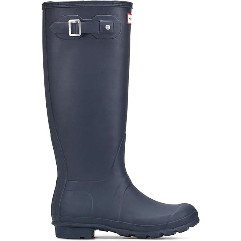 NEW HUNTER Women's ORIGINAL TALL RAIN BOOTS WATERPROOF Navy Matt SIZE 11 Hunter
