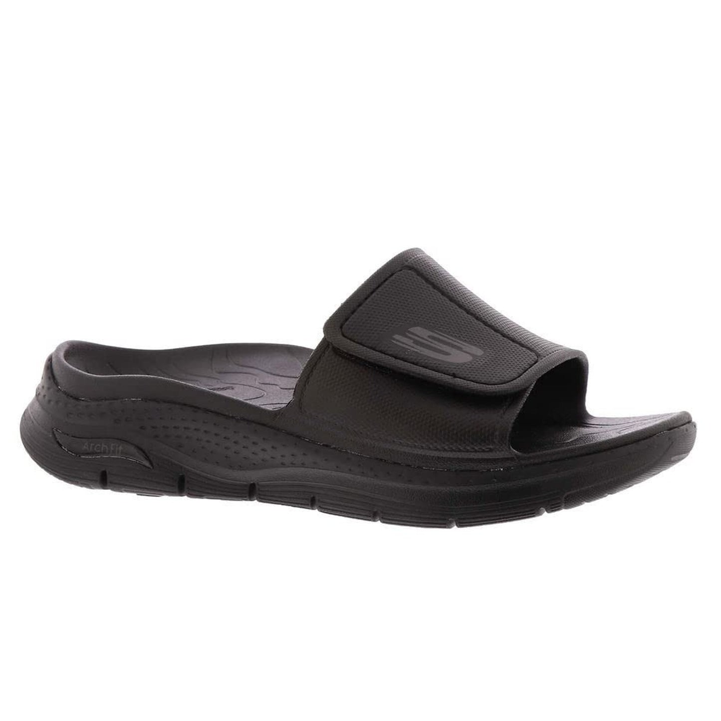 Skechers Arch Fit-Feeling Fresh Men's Slides Size 10 M Black
