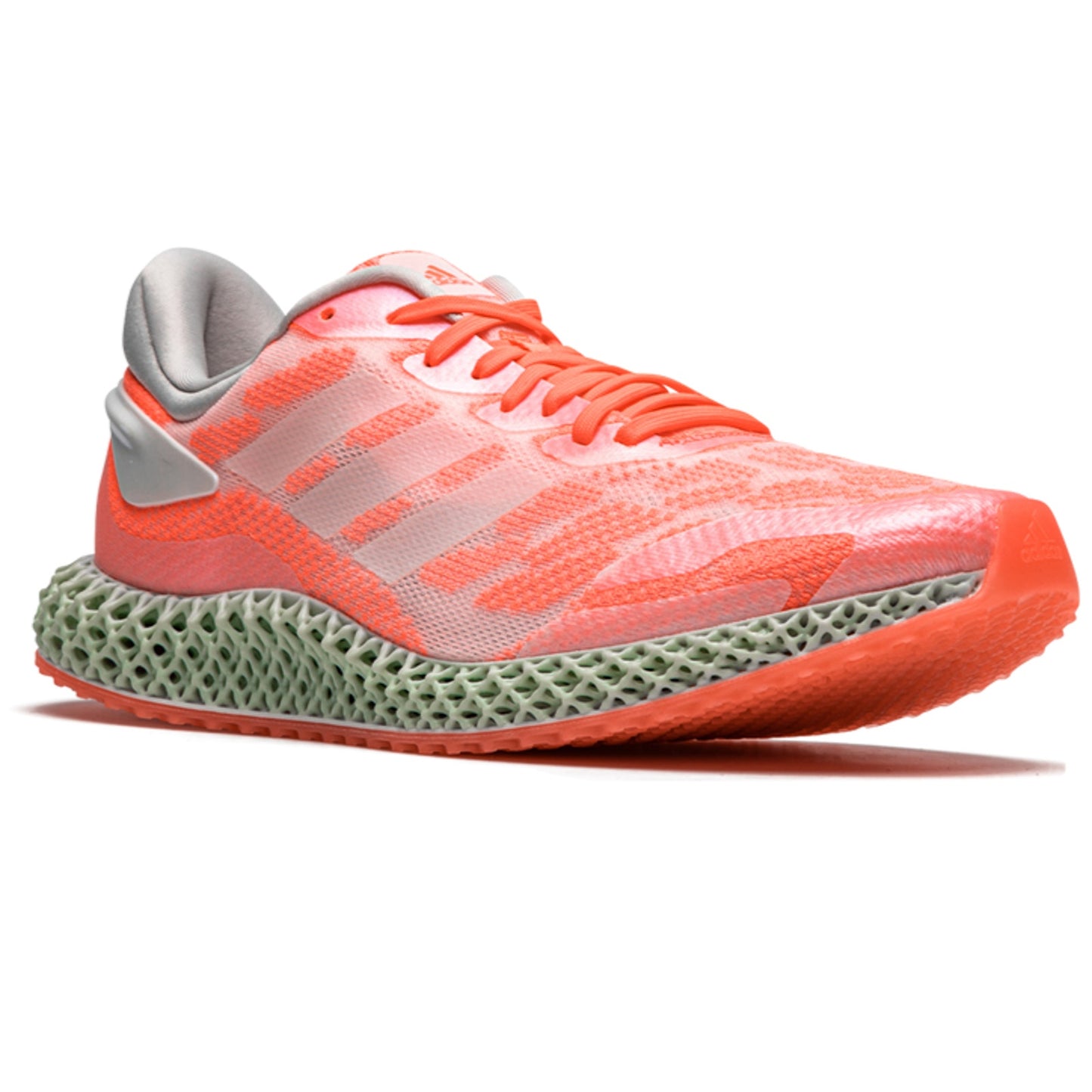 ADIDAS 4D RUN 1.0 FW6838 MEN'S RUNNING SHOE SIZE 12 Cloud White / Coral