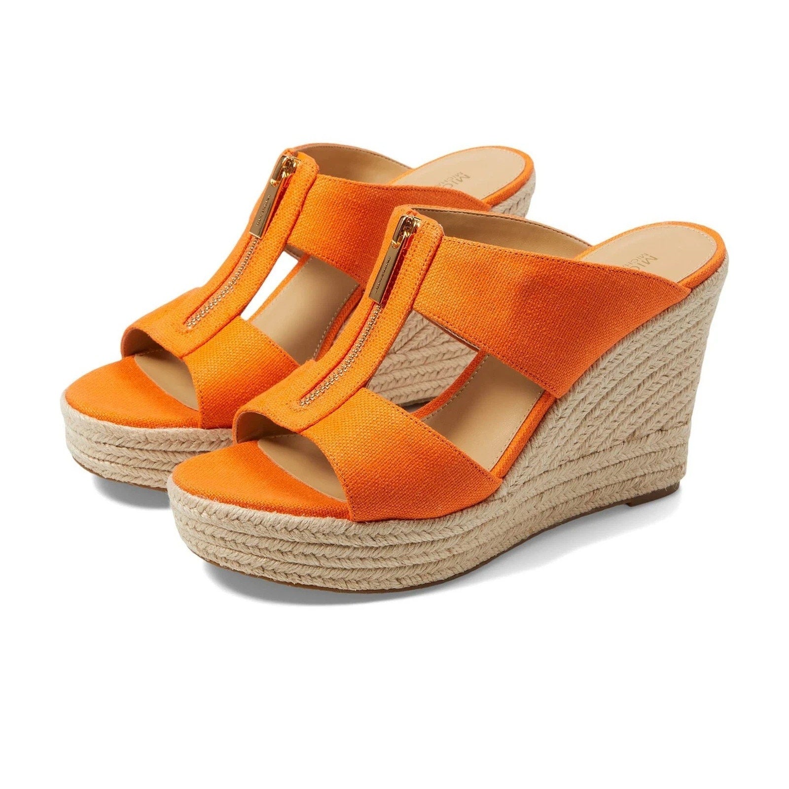 Michael Kors Bradley Women's Mule Apricot Size 8 M Michael Kors