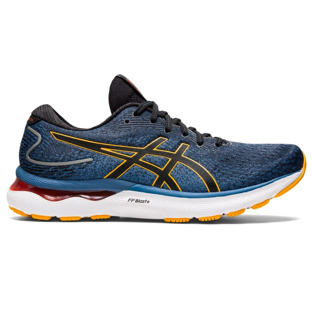 ASICS Gel Nimbus 24 Men's Running Shoes Azure/Amber Mesh Size 10
