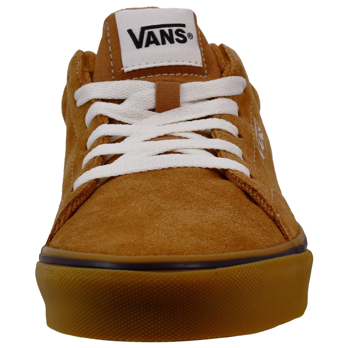 Vans Seldan Low-Top Brown White Size 11.5Hairy Suede Demitasse Sneakers For Mens